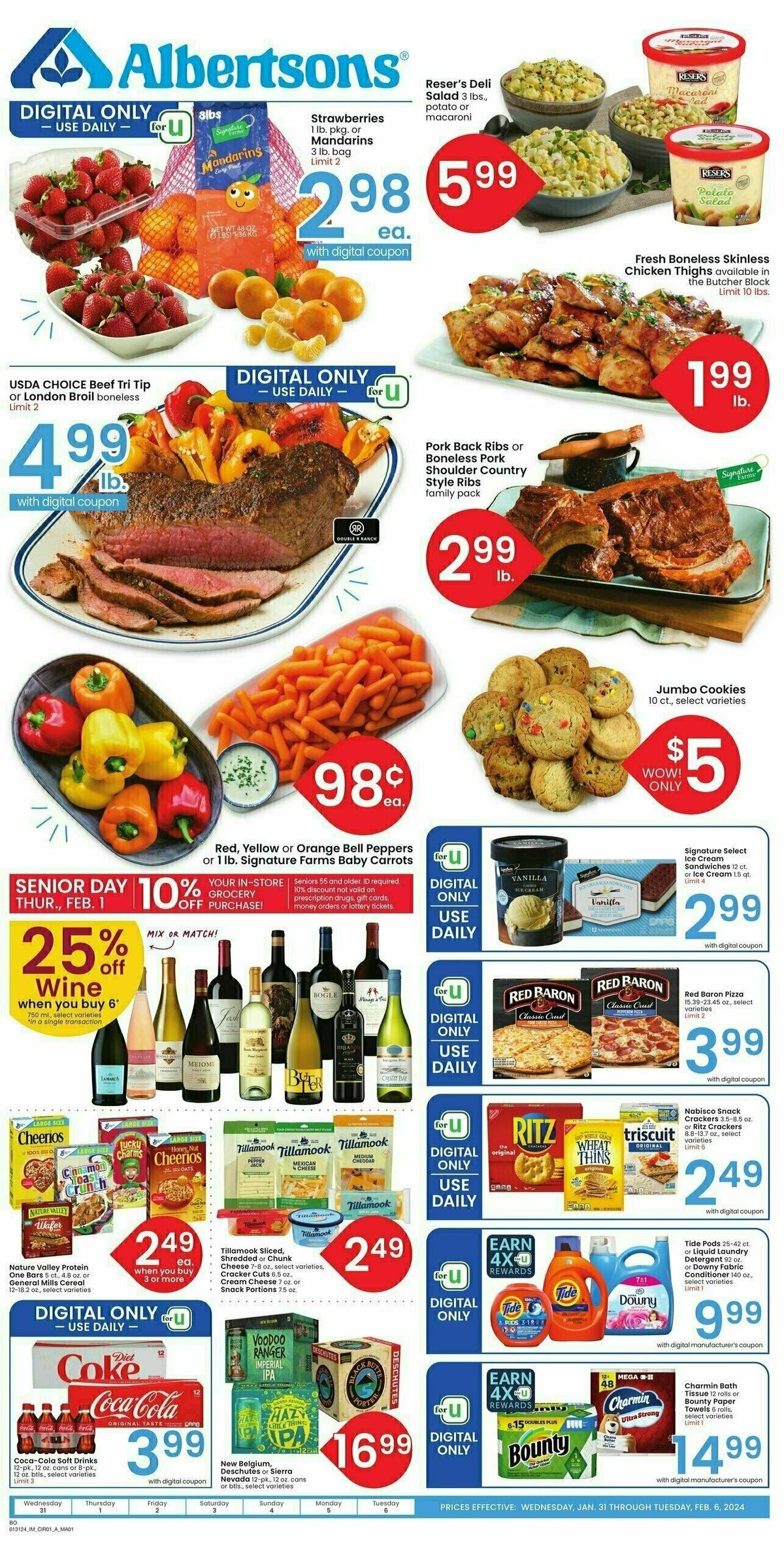 Albertsons Weekly Ad from January 31