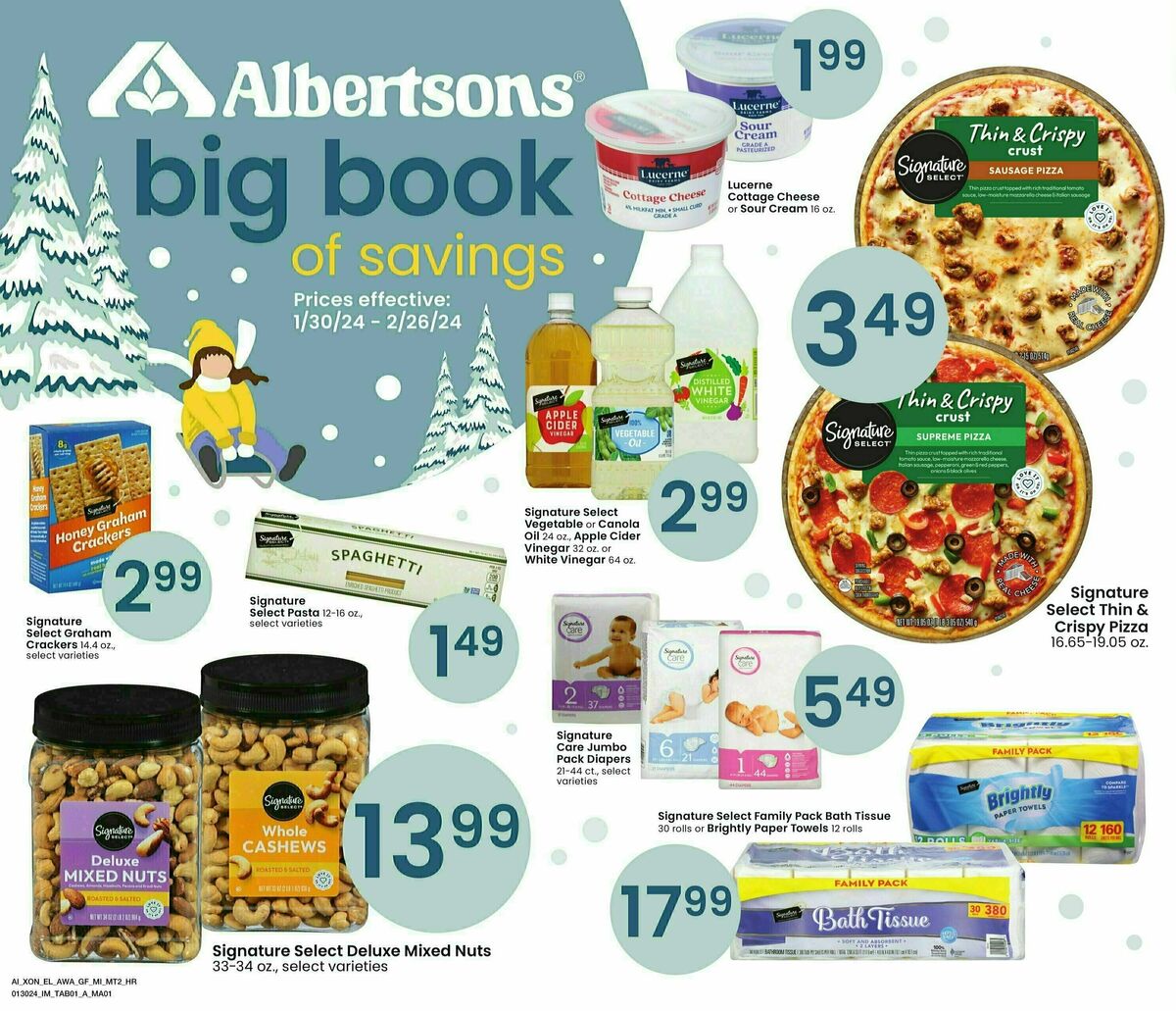Albertsons Big Book of Savings Weekly Ad from January 30