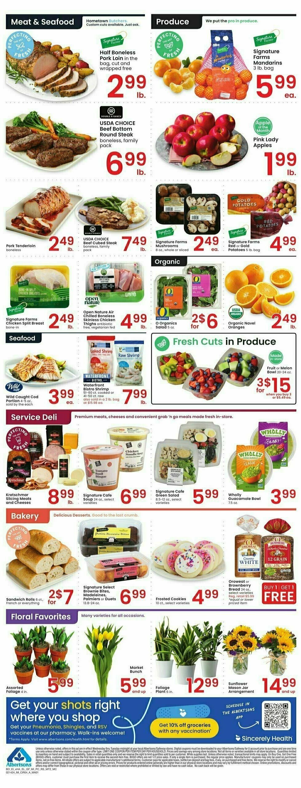 Albertsons Weekly Ad from February 14