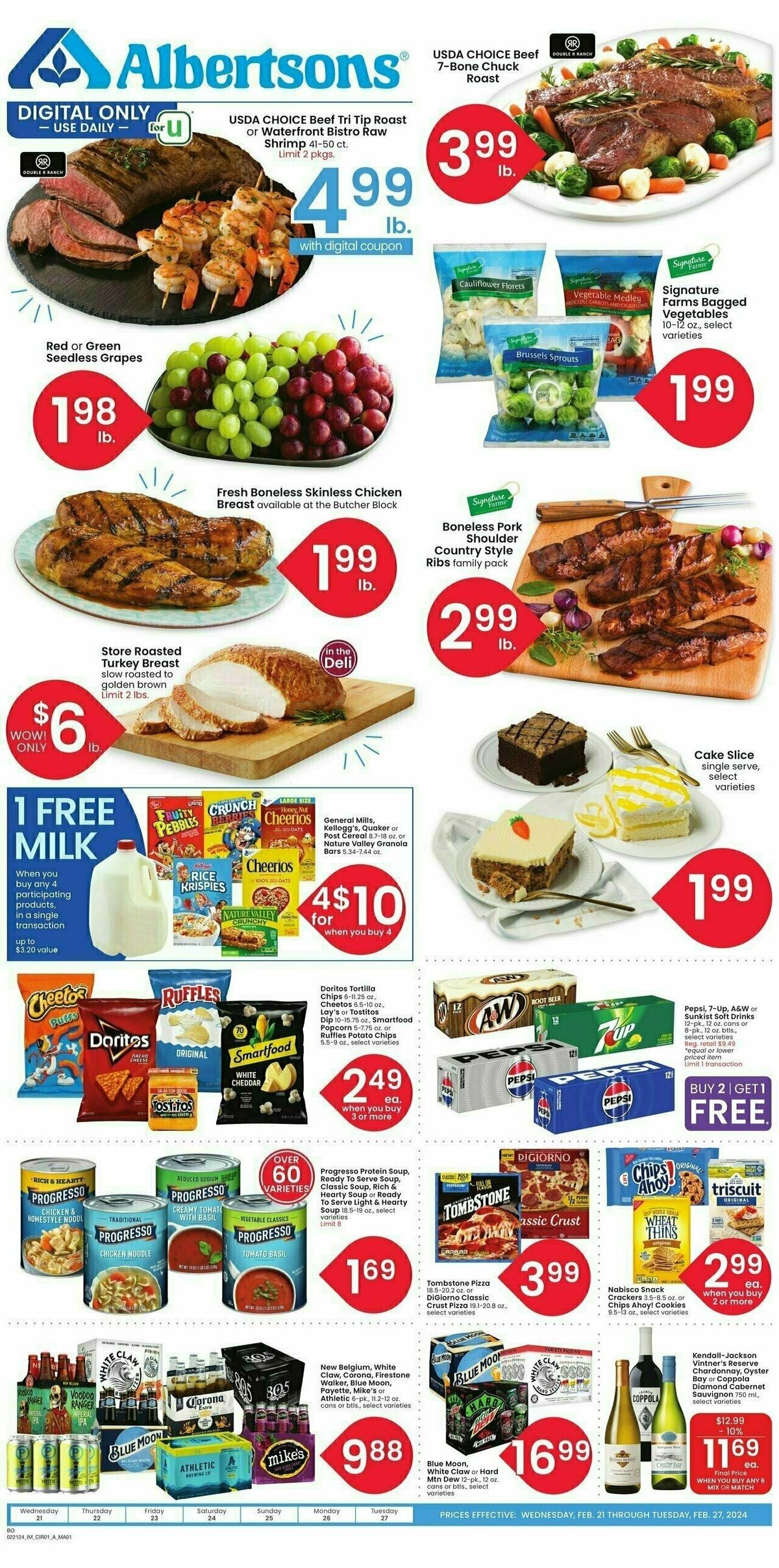 Albertsons Weekly Ad from February 21