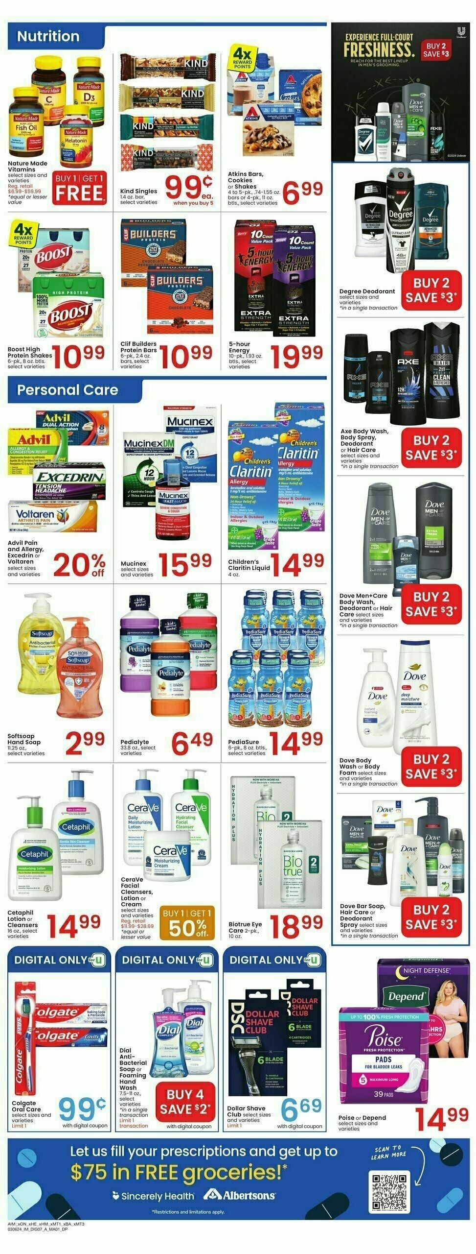 Albertsons Weekly Ad from March 6