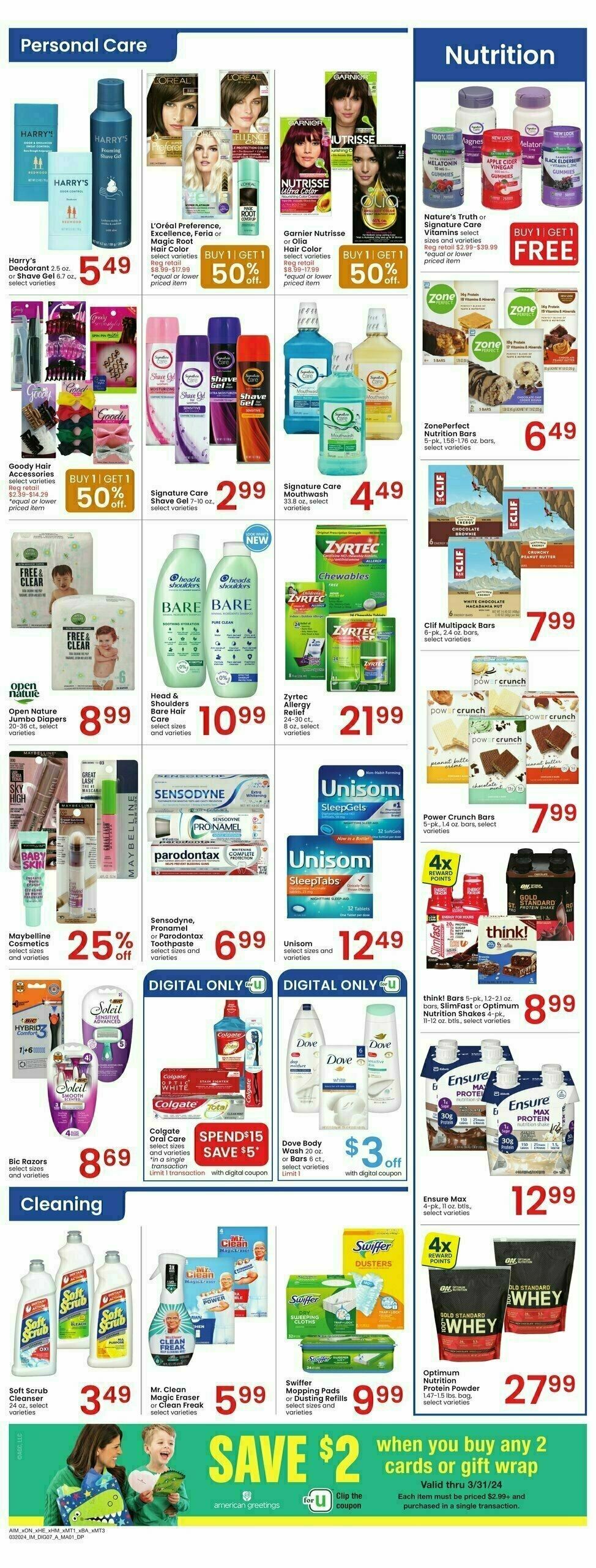 Albertsons Weekly Ad from March 20