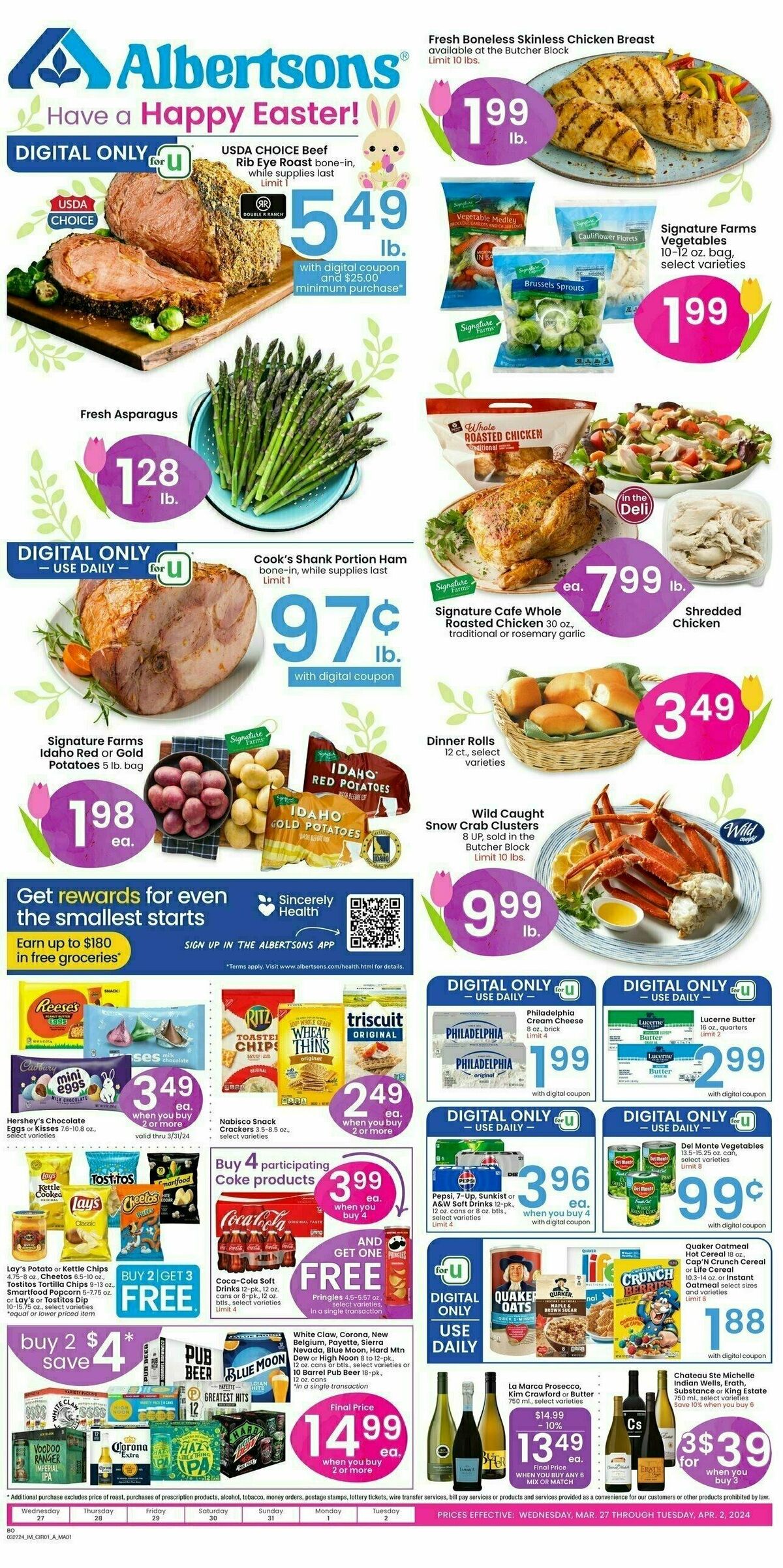Albertsons Weekly Ad from March 27