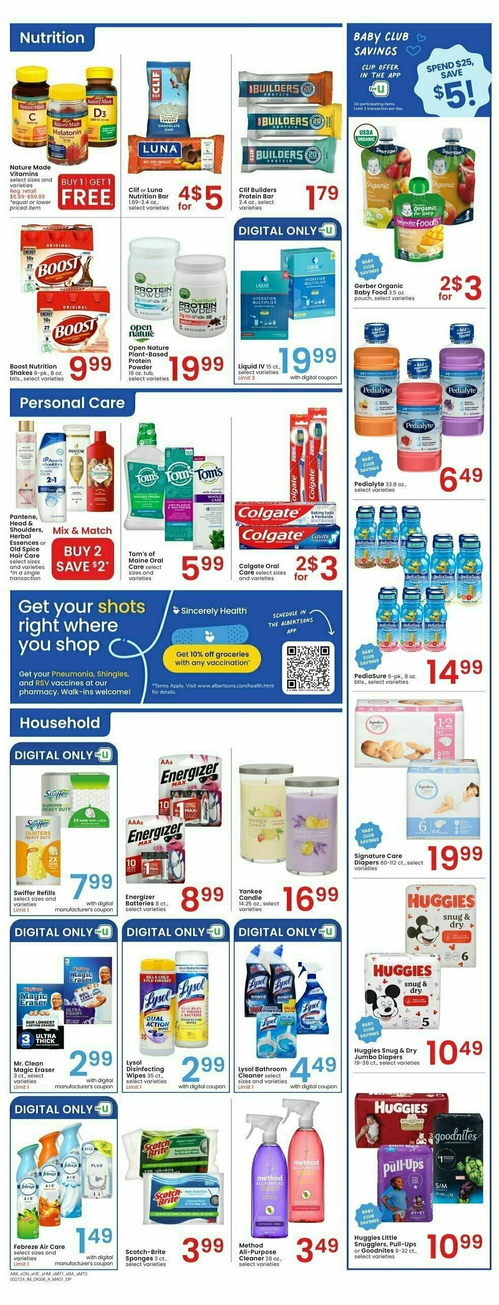 Albertsons Weekly Ad from March 27