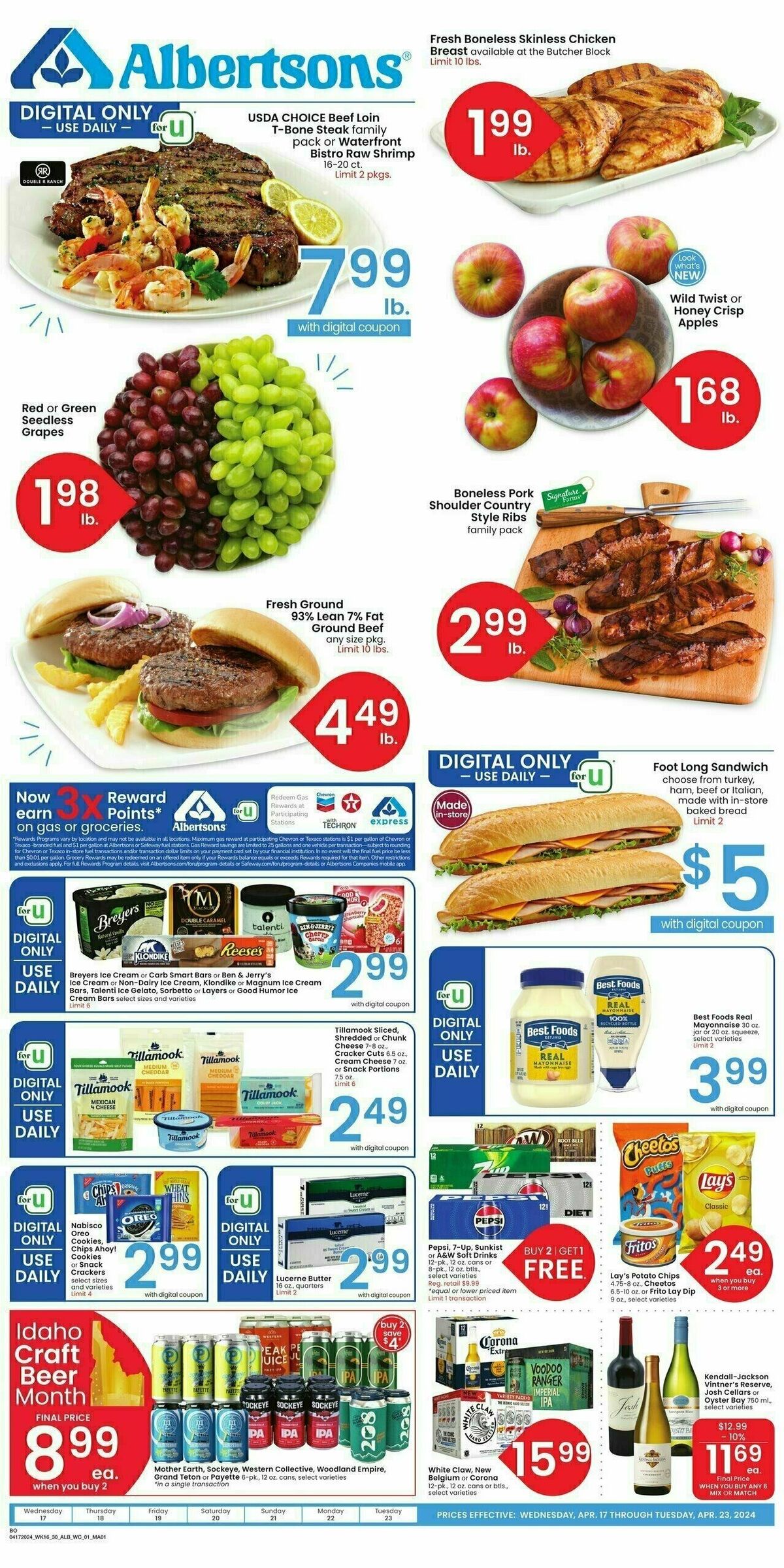 Albertsons Weekly Ad from April 17