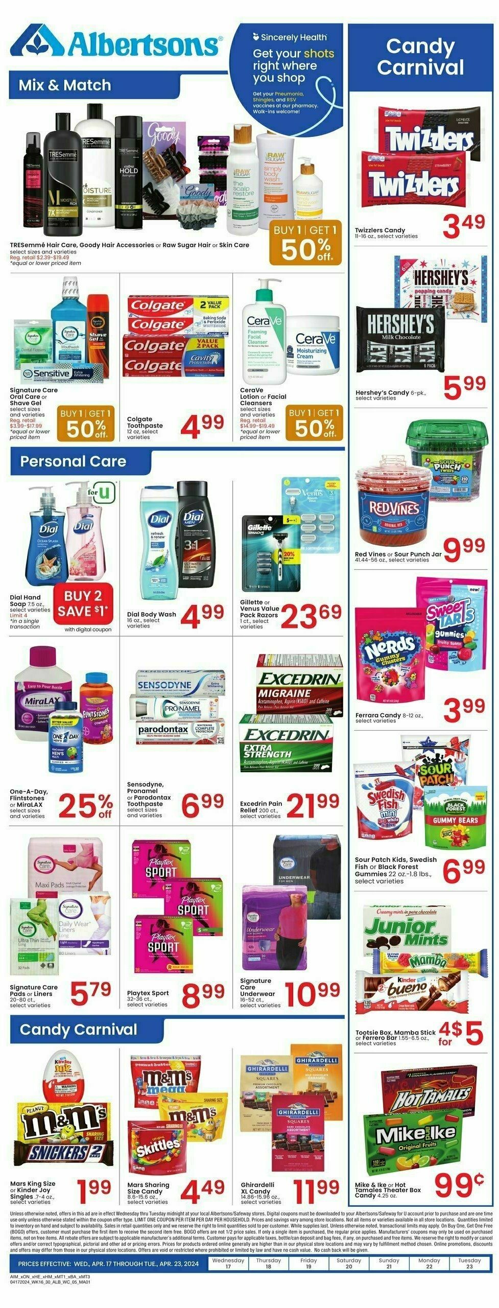 Albertsons Weekly Ad from April 17
