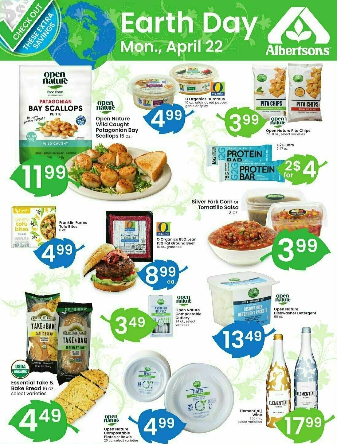 Albertsons Bonus Savings Weekly Ad from April 17