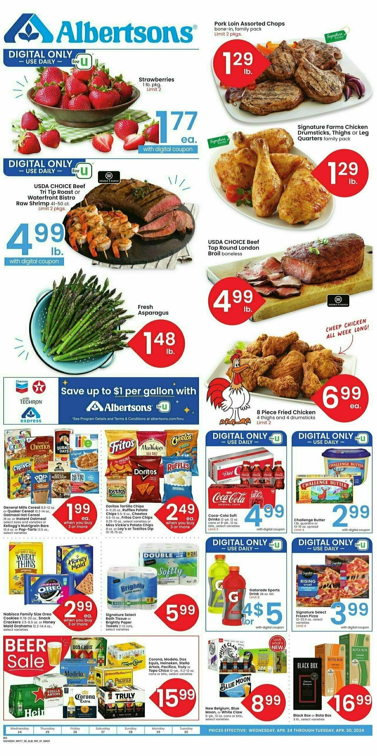 Albertsons Weekly Ad from April 24