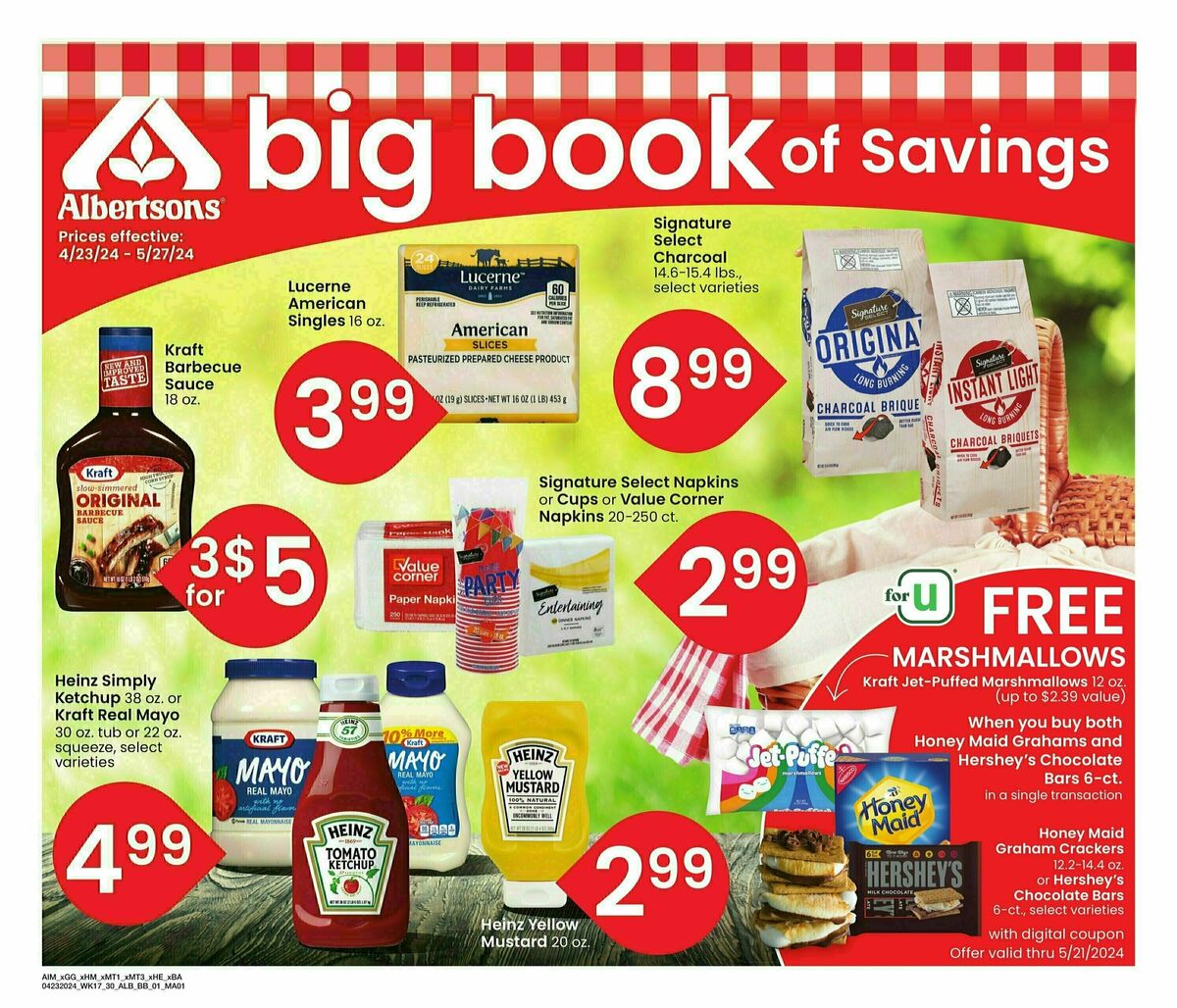Albertsons Big Book of Savings Weekly Ad from April 23
