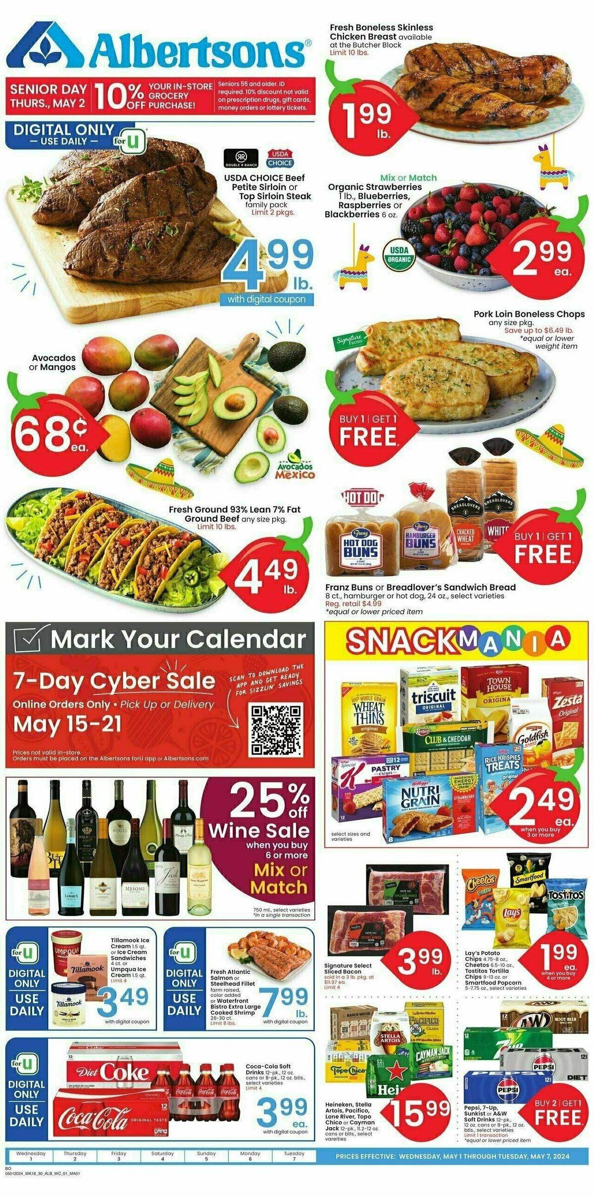 Albertsons Weekly Ad from May 1