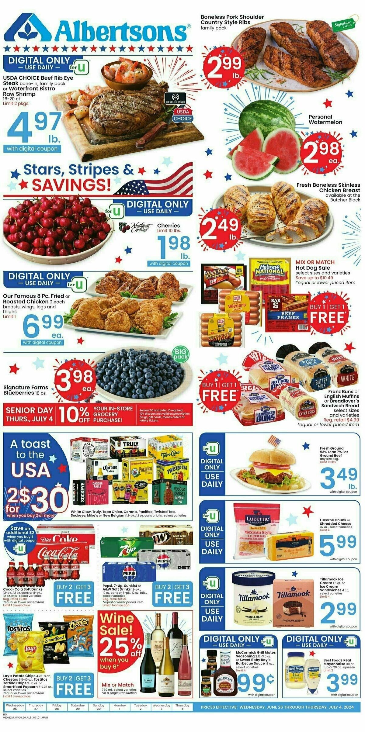 Albertsons Weekly Ad from June 26