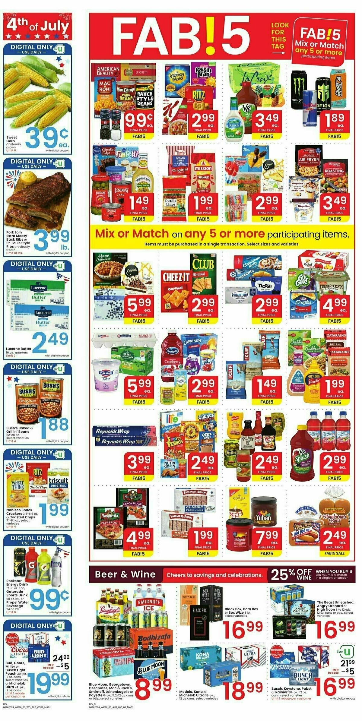 Albertsons Weekly Ad from June 26
