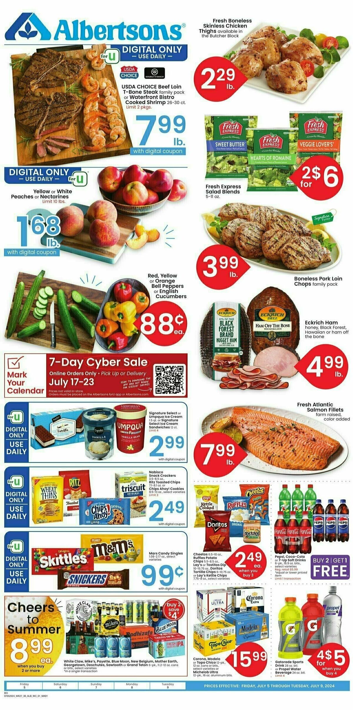 Albertsons Weekly Ad from July 5