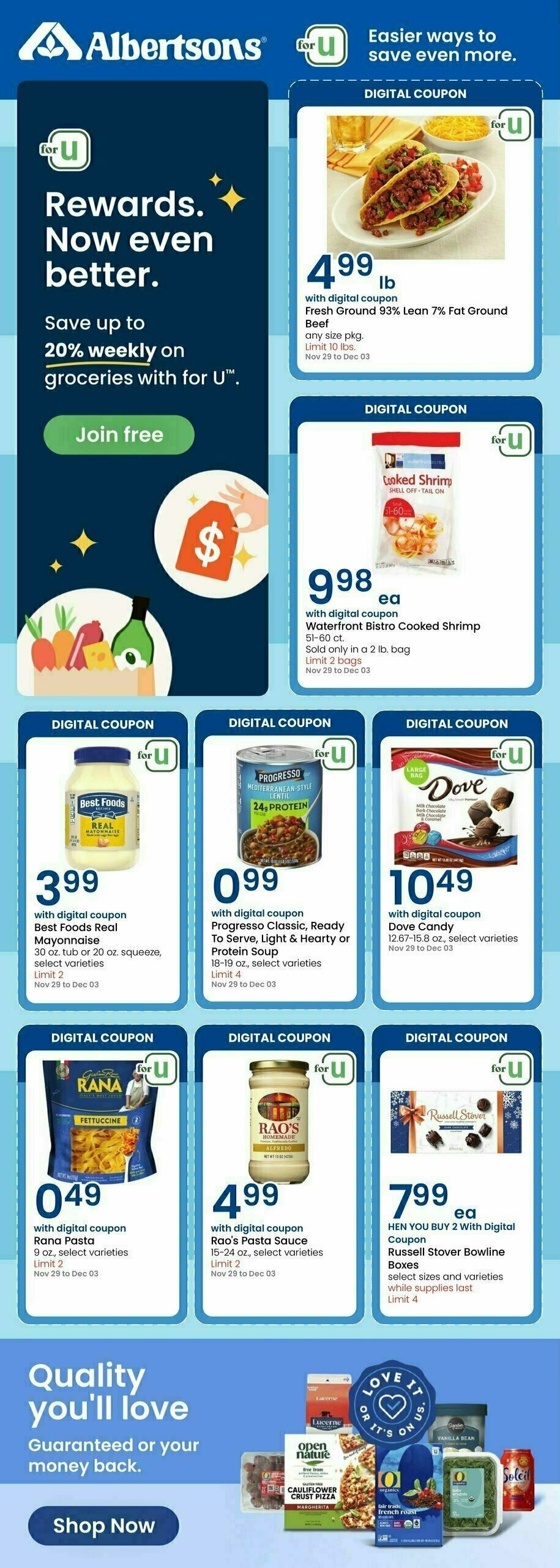 Albertsons Digital Offers Weekly Ad from December 1