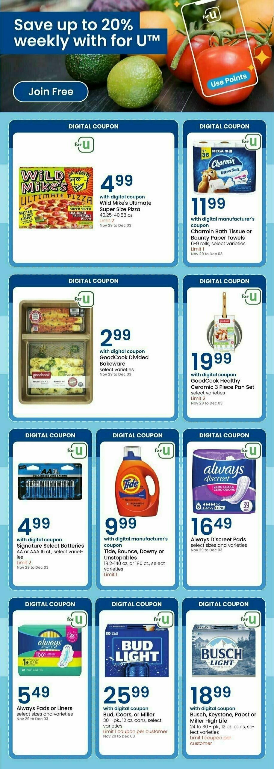 Albertsons Digital Offers Weekly Ad from December 1