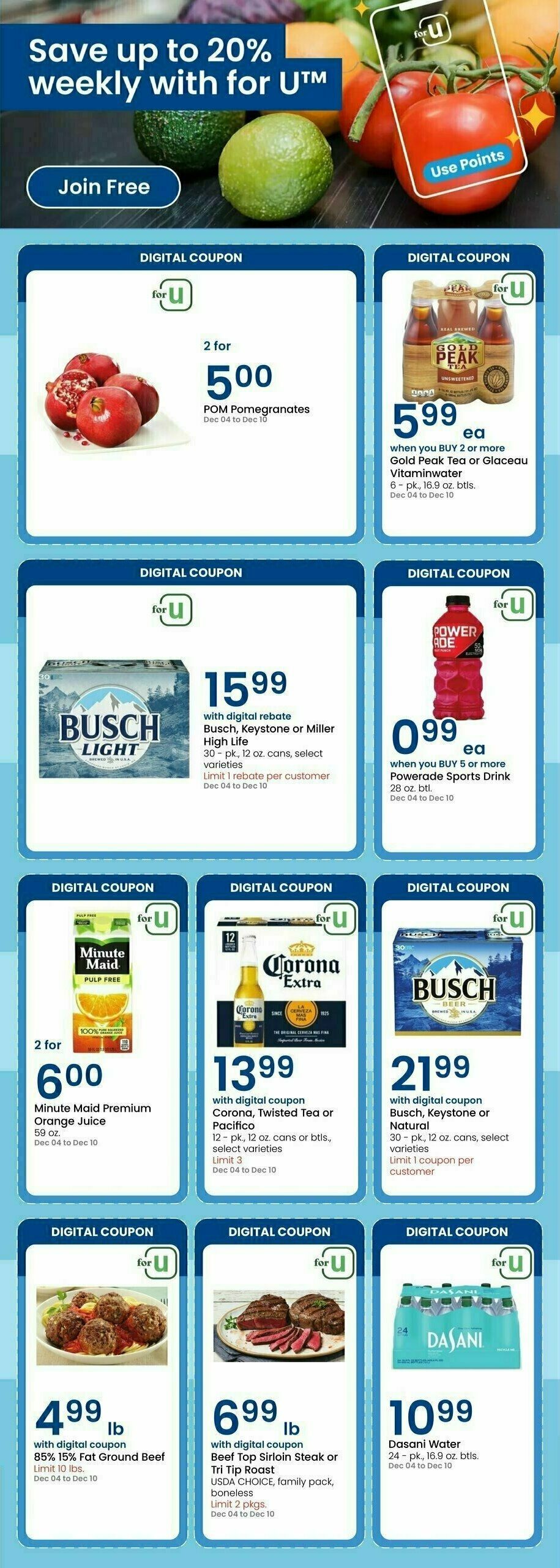 Albertsons Digital Offers Weekly Ad from December 4