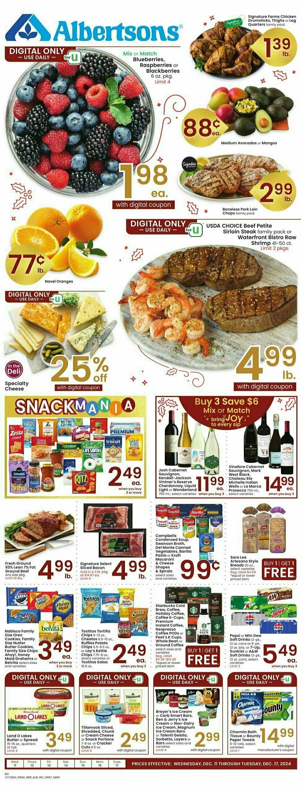Albertsons Weekly Ad from December 11