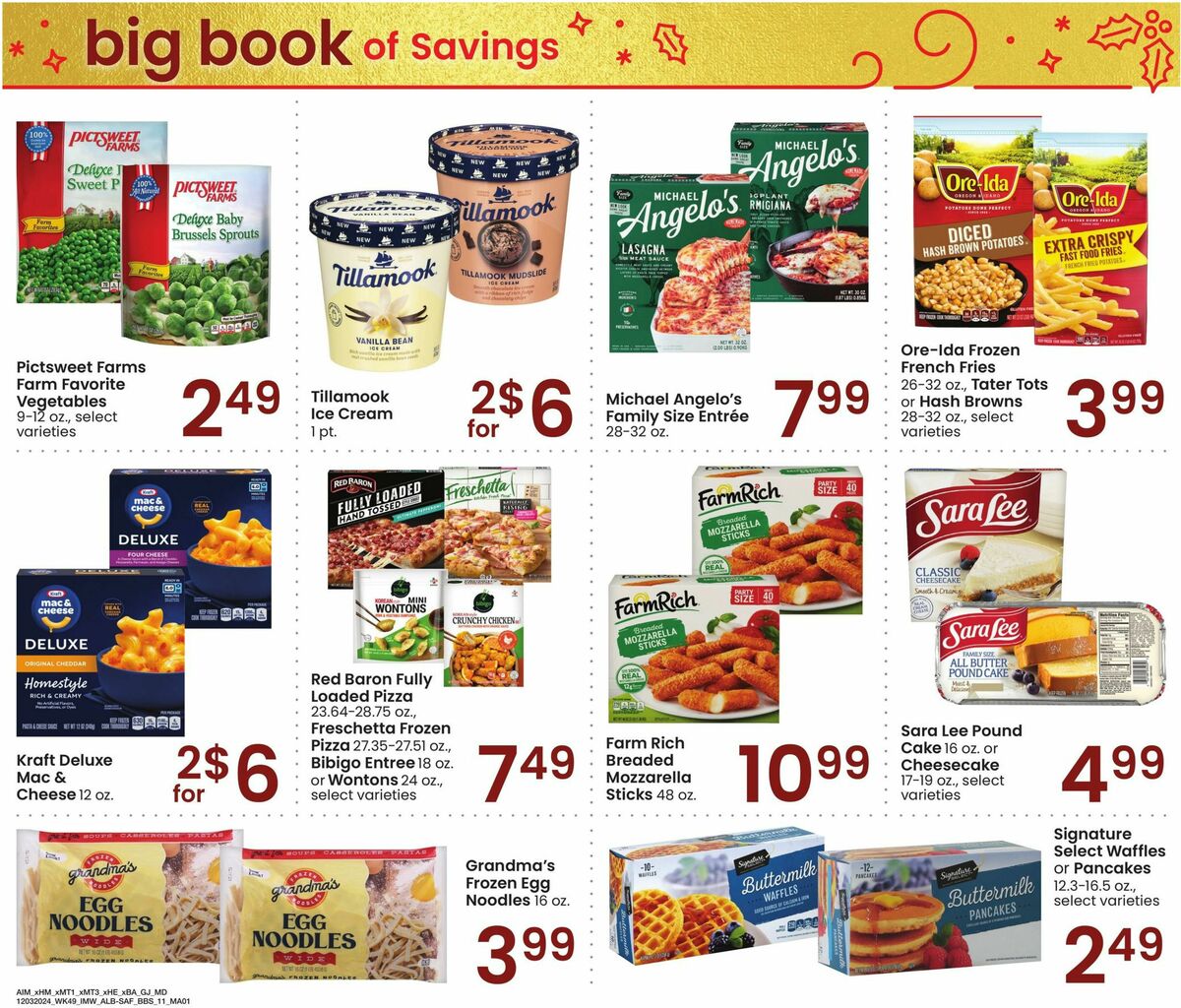 Albertsons Big Book of Savings Weekly Ad from December 3