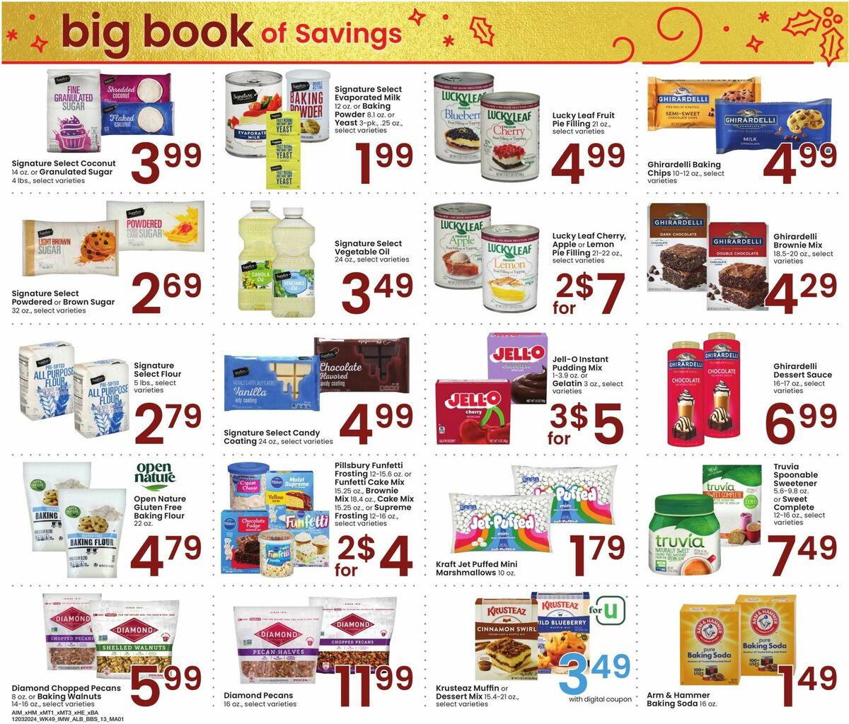 Albertsons Big Book of Savings Weekly Ad from December 3