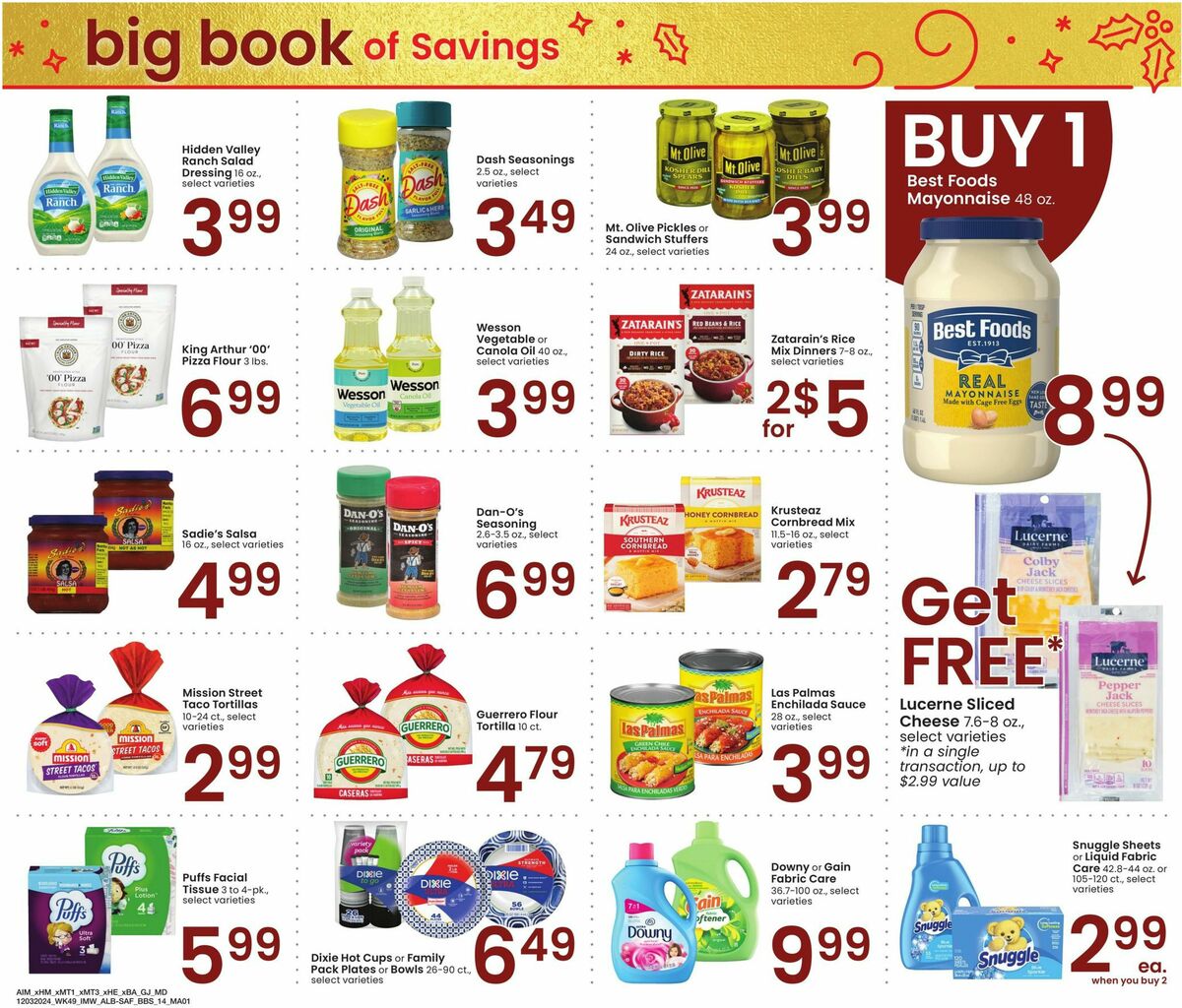 Albertsons Big Book of Savings Weekly Ad from December 3