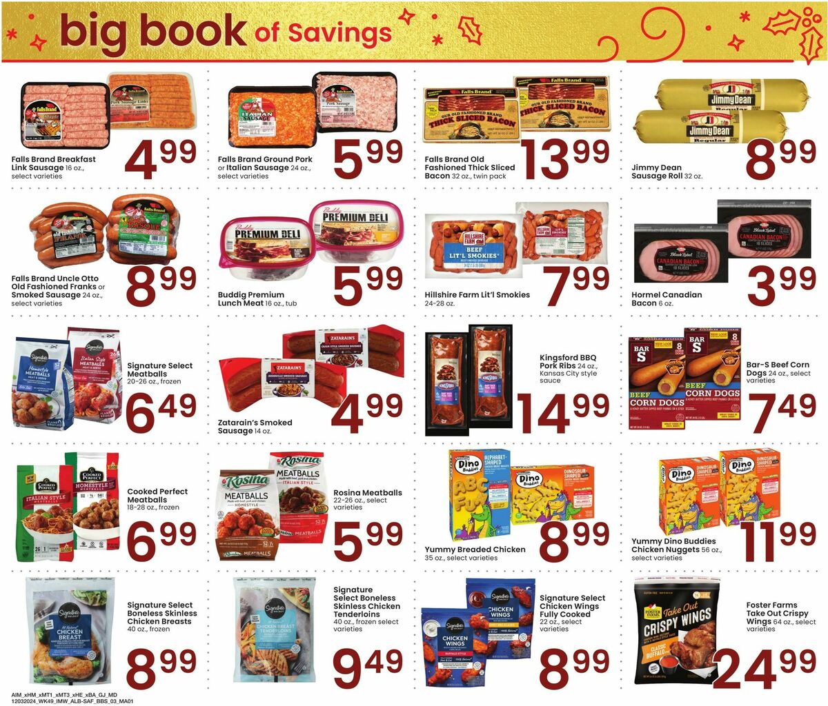 Albertsons Big Book of Savings Weekly Ad from December 3