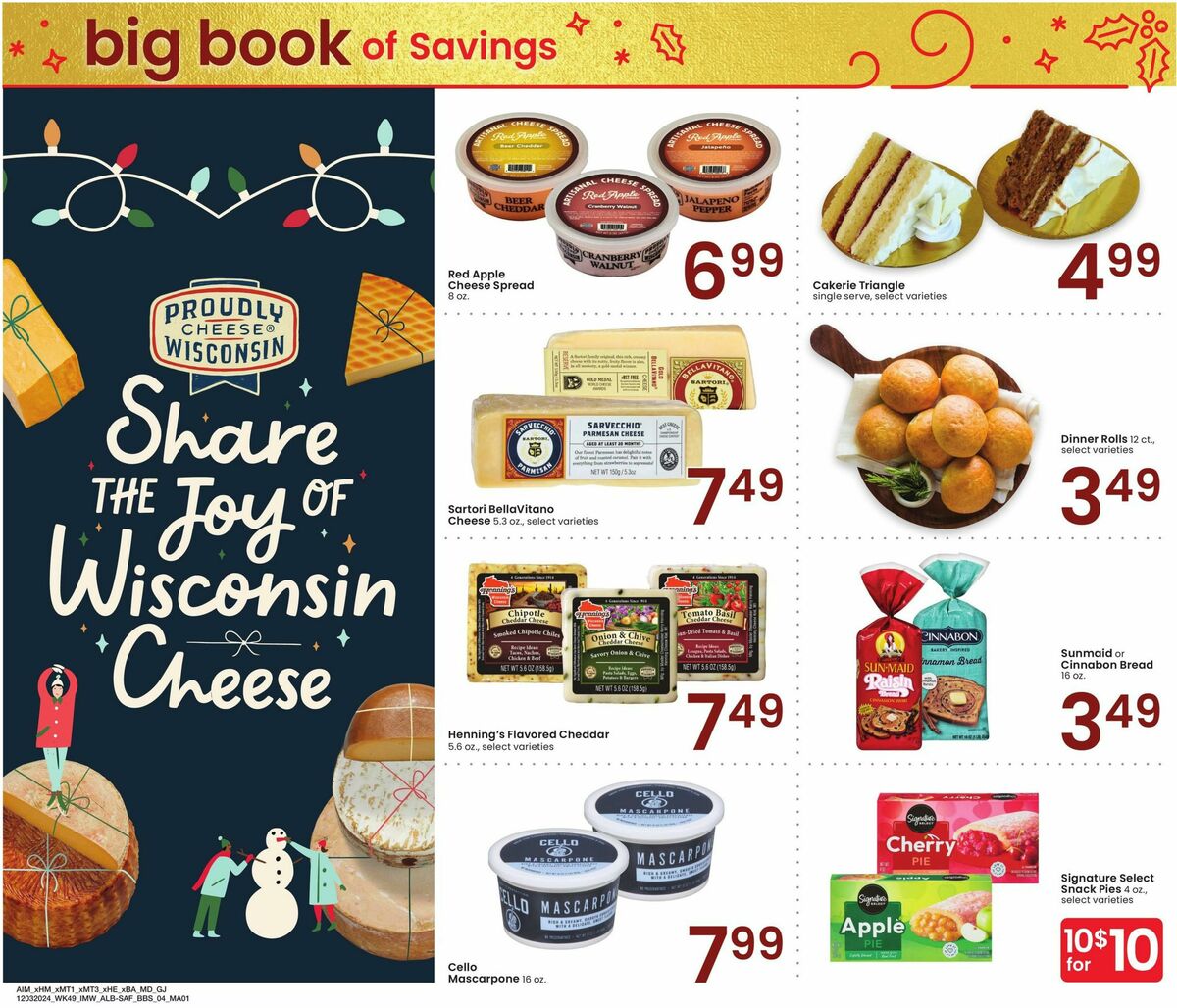 Albertsons Big Book of Savings Weekly Ad from December 3