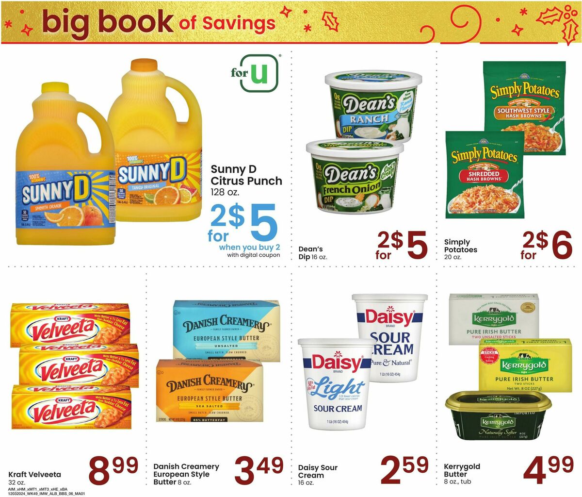 Albertsons Big Book of Savings Weekly Ad from December 3