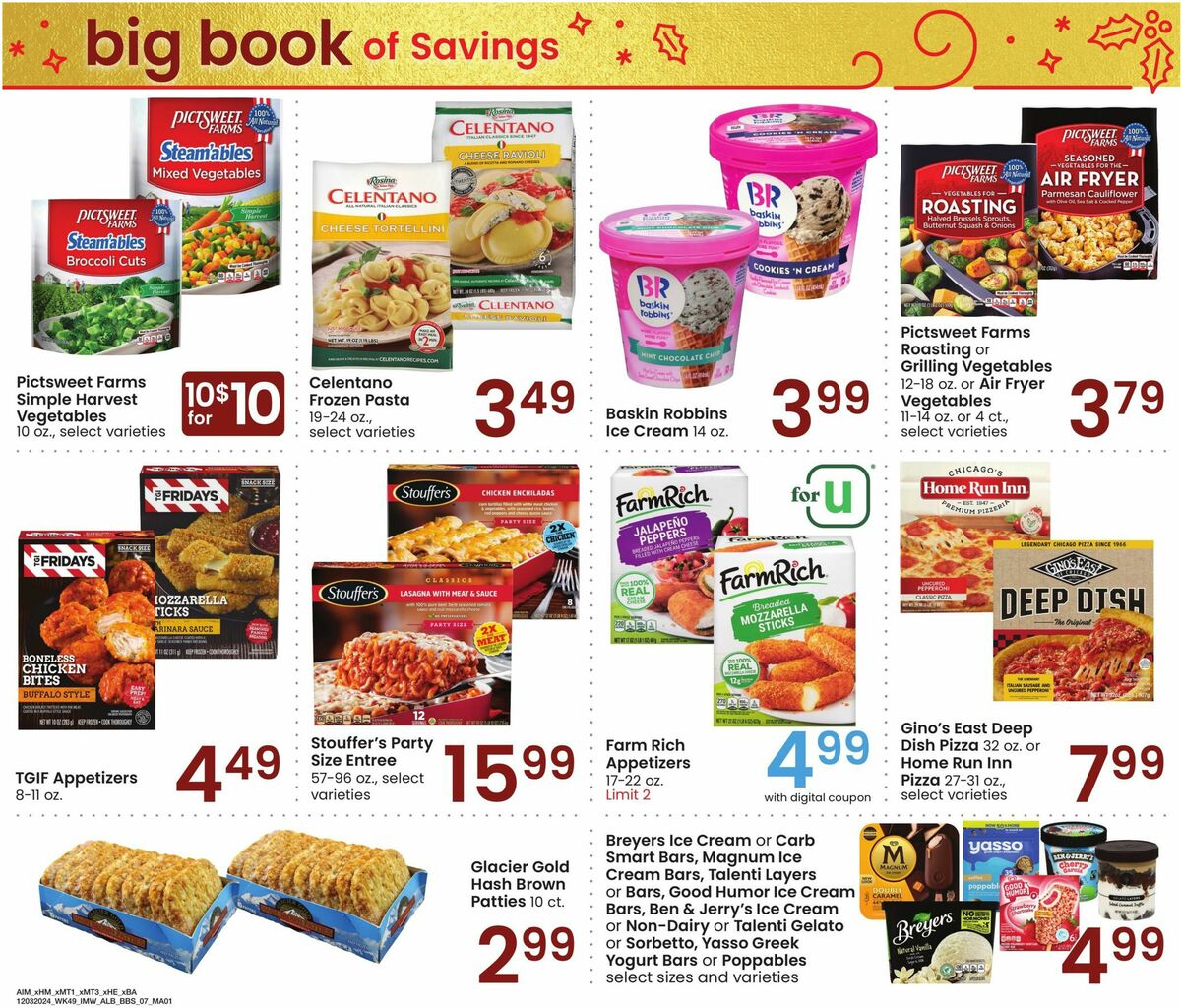 Albertsons Big Book of Savings Weekly Ad from December 3