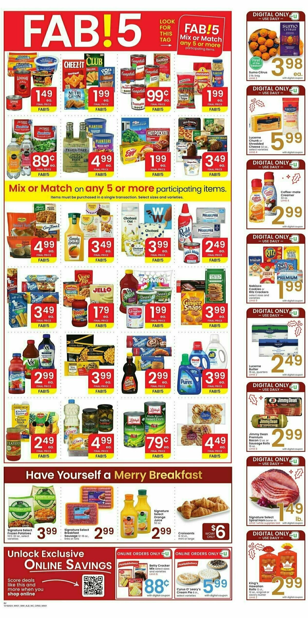 Albertsons Weekly Ad from December 18