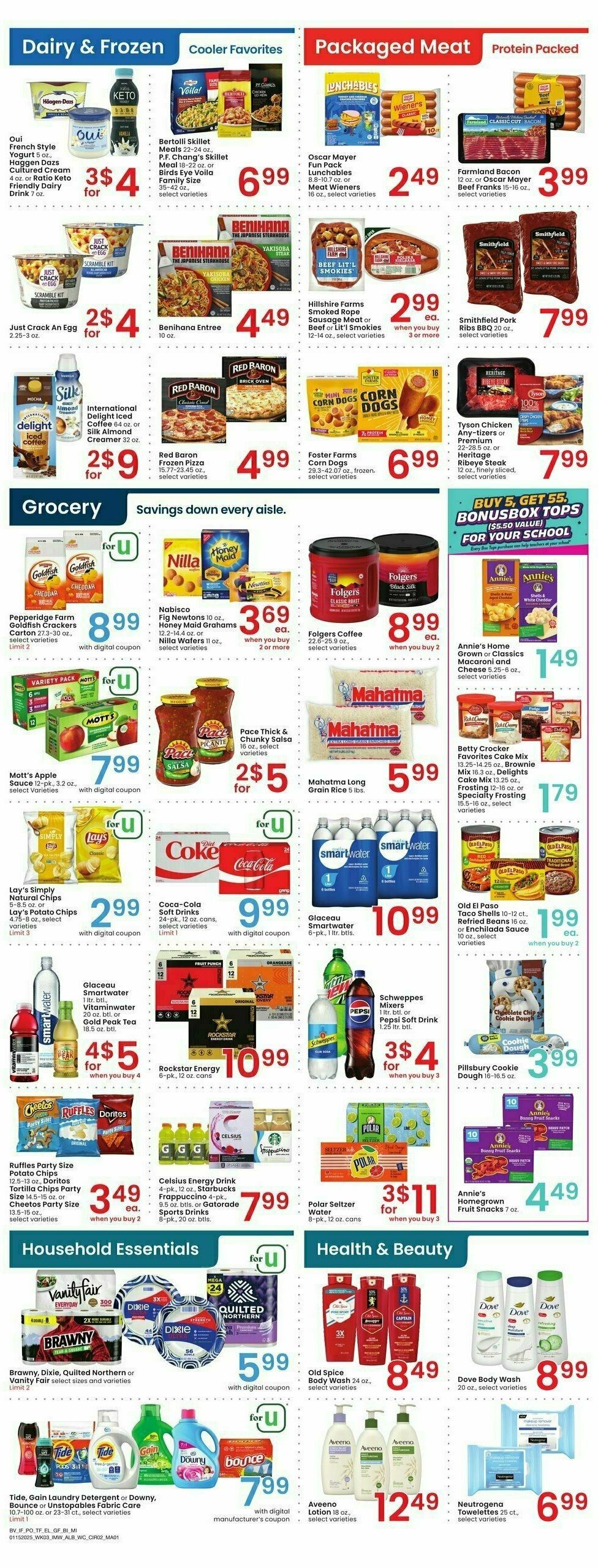 Albertsons Weekly Ad from January 15