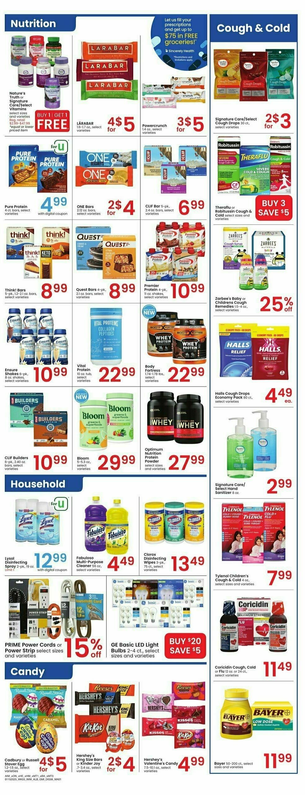 Albertsons Weekly Ad from January 15