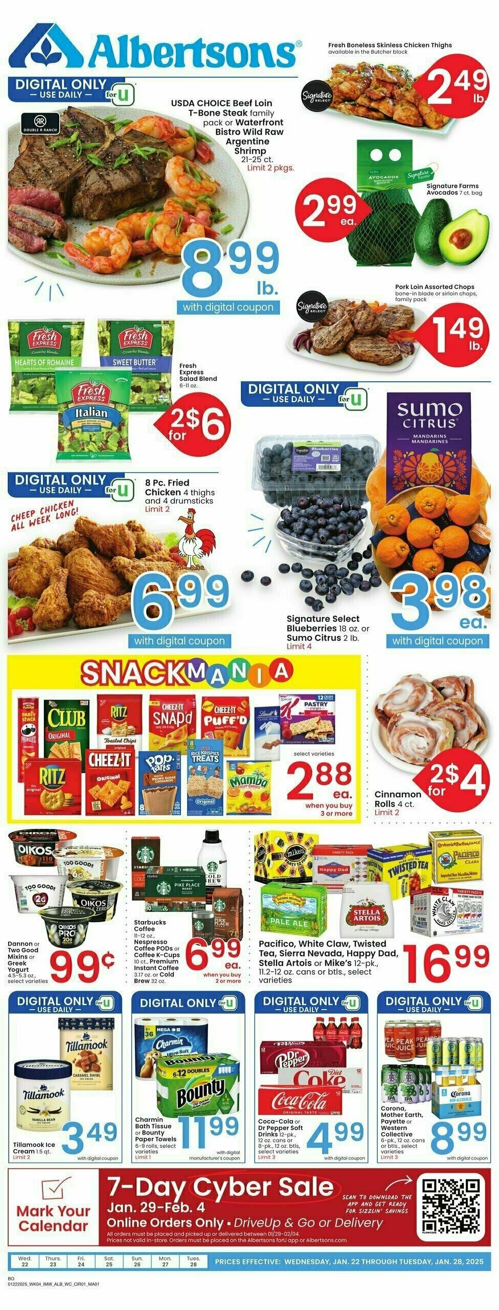 Albertsons Weekly Ad from January 22