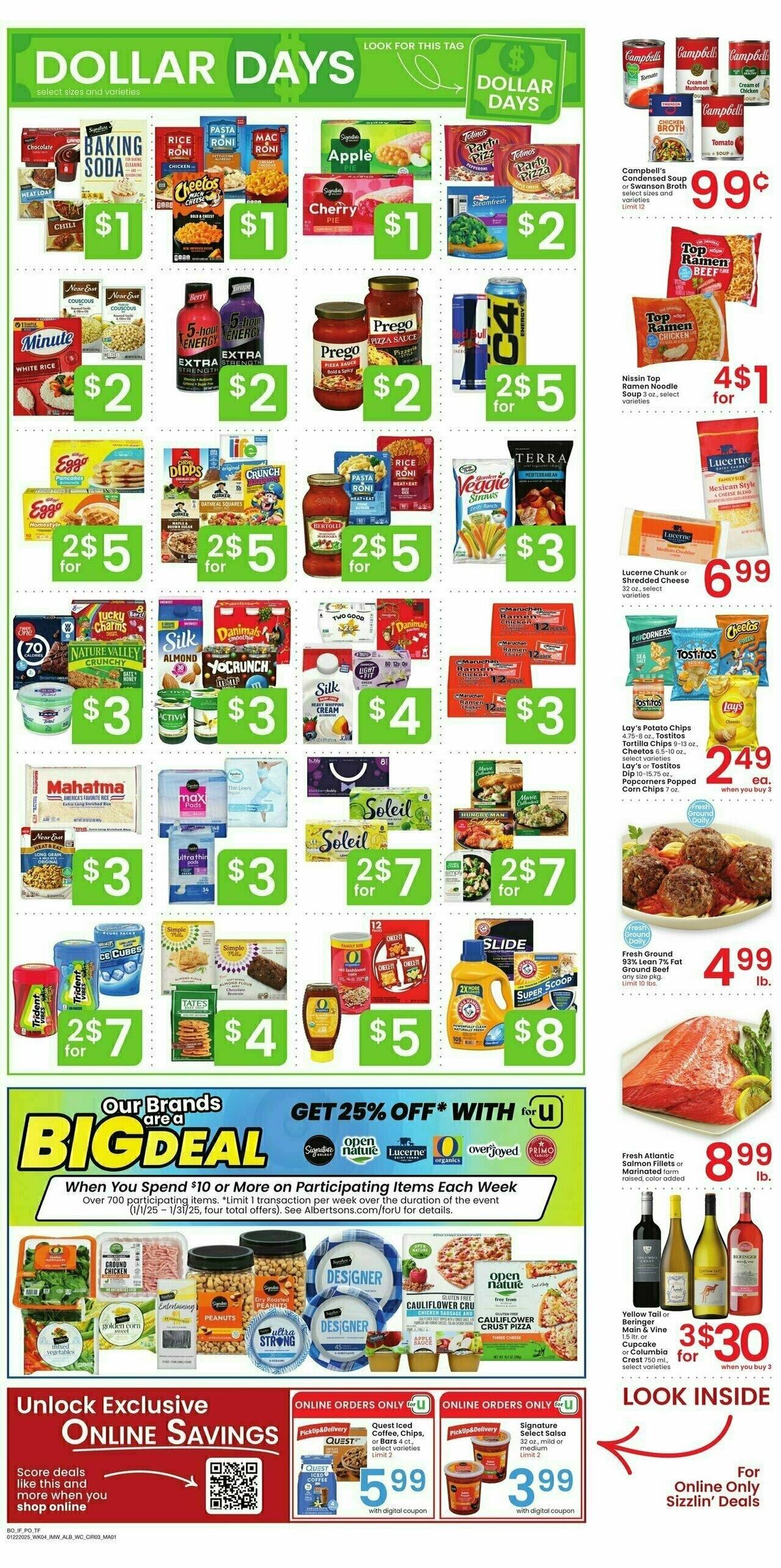 Albertsons Weekly Ad from January 22