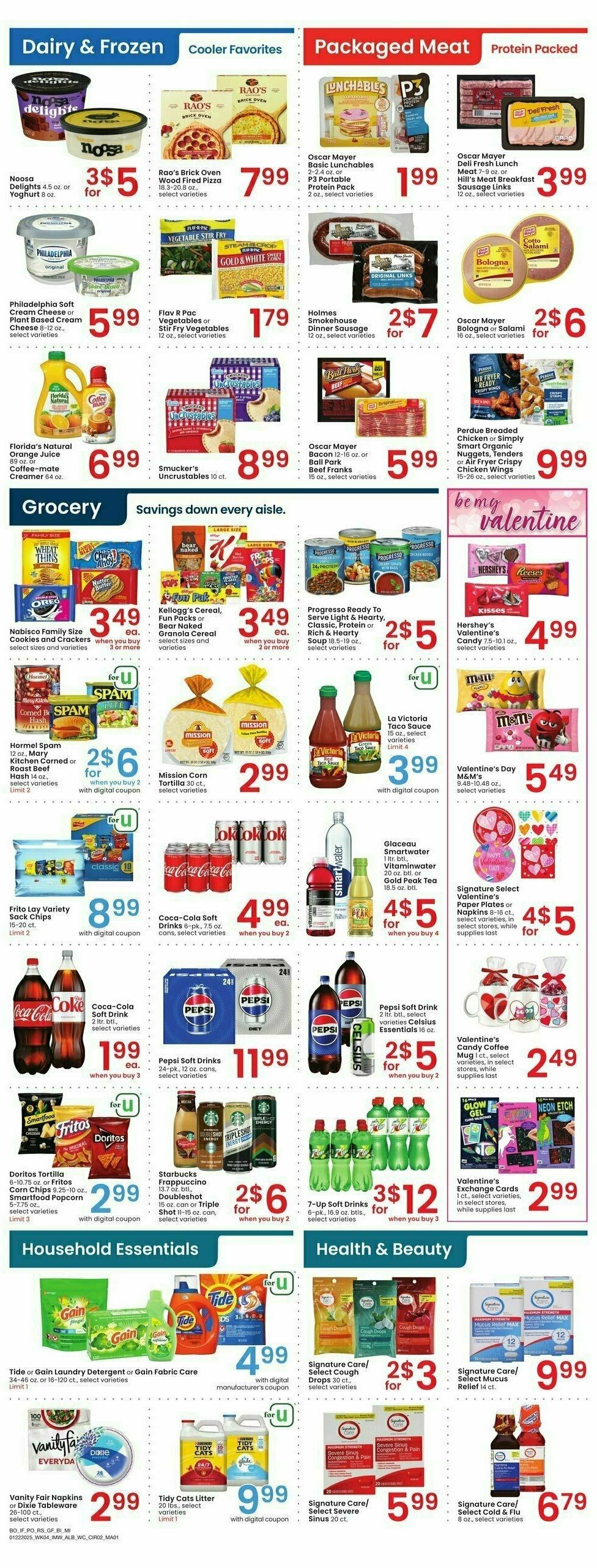 Albertsons Weekly Ad from January 22