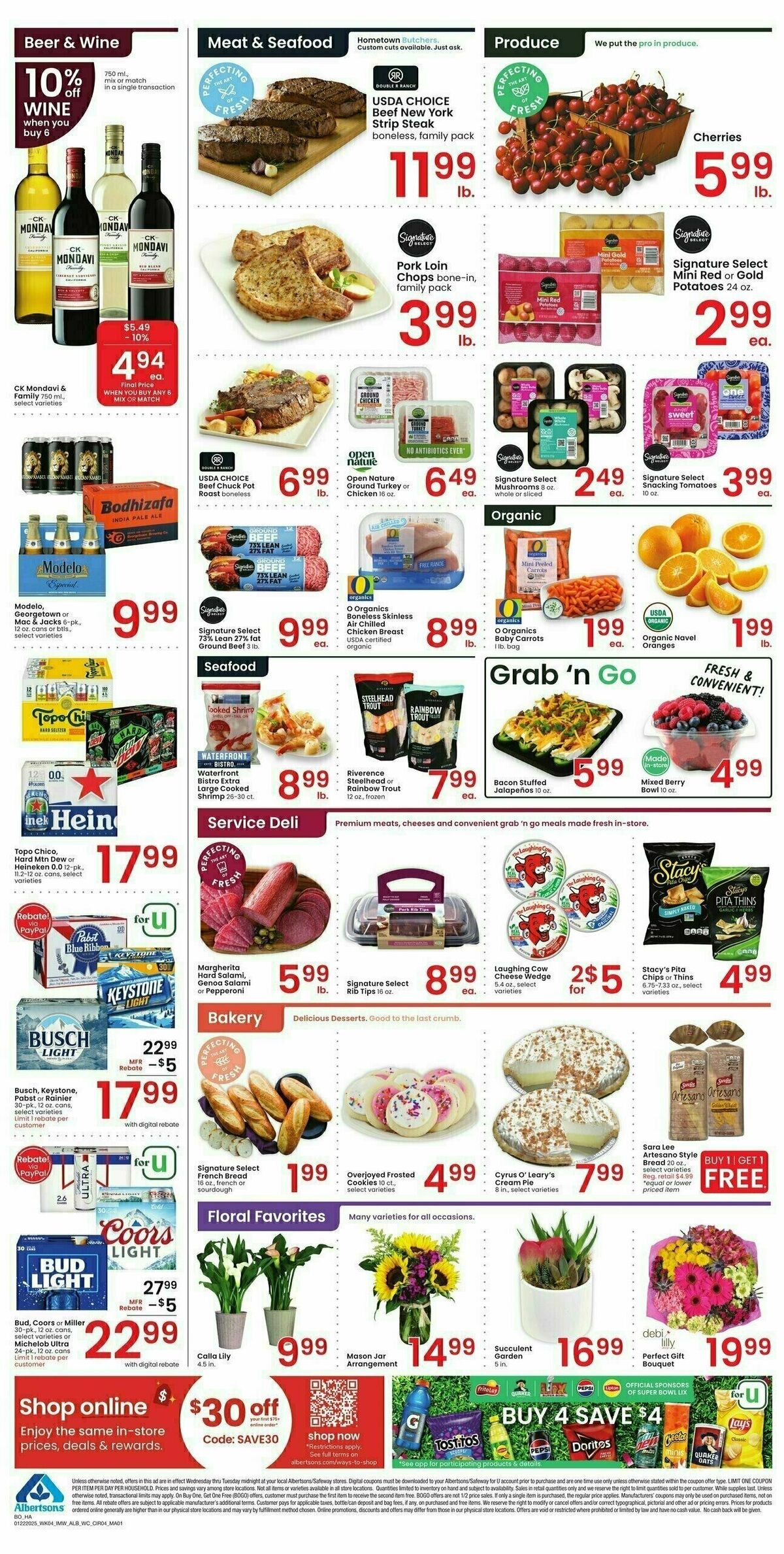 Albertsons Weekly Ad from January 22