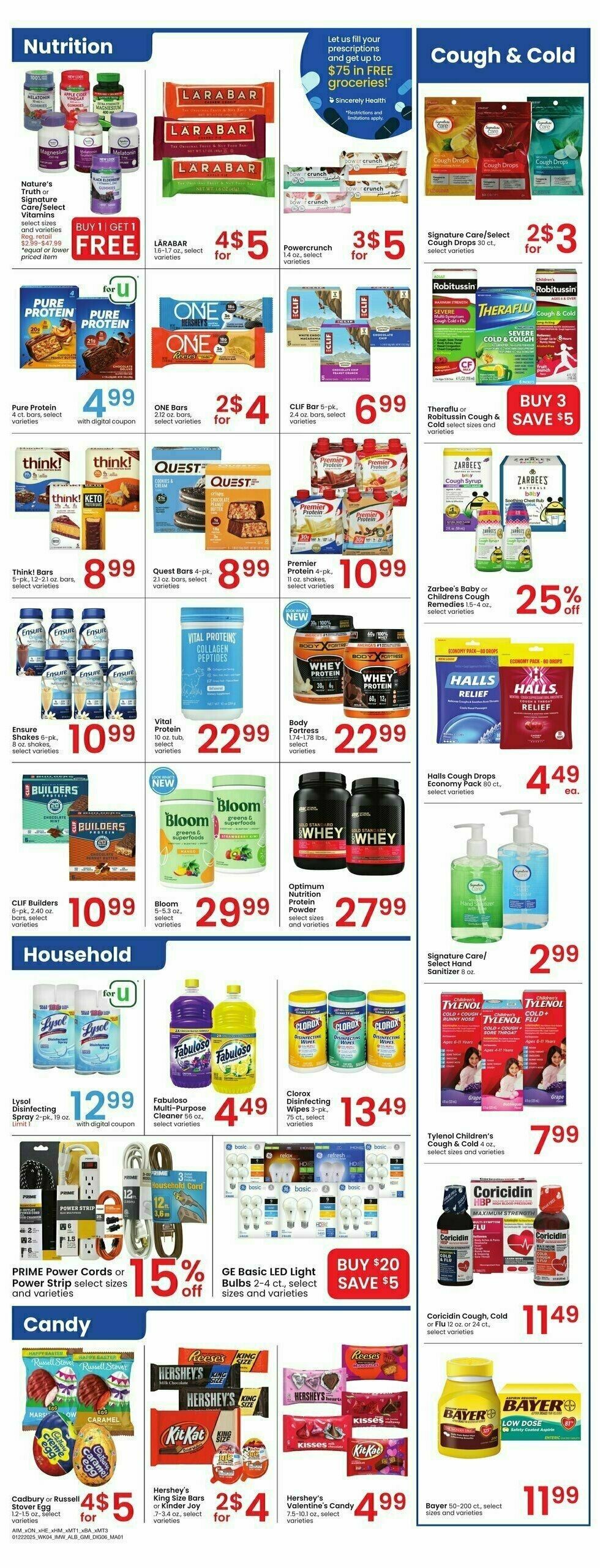Albertsons Weekly Ad from January 22
