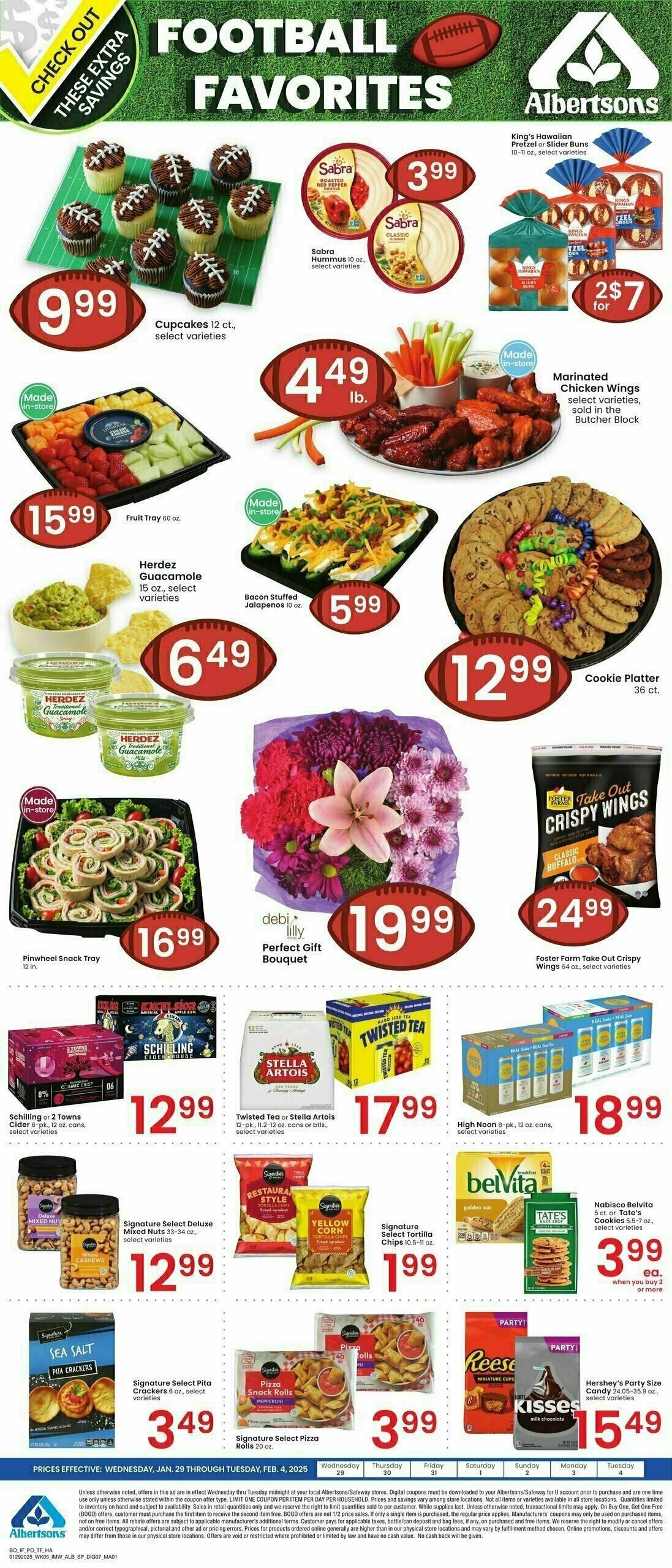 Albertsons Specialty Publication Weekly Ad from January 29