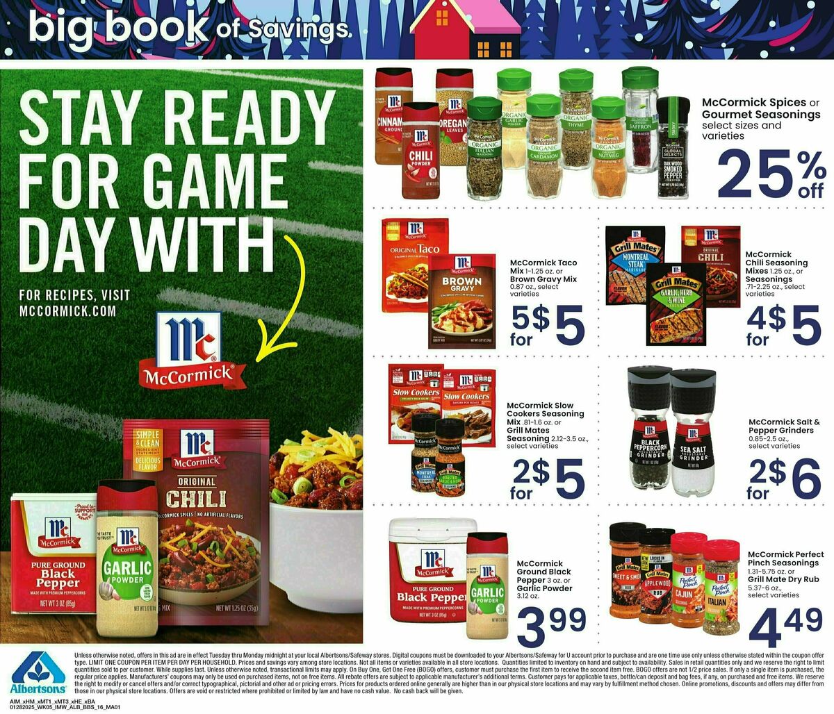 Albertsons Big Book of Savings Weekly Ad from January 28