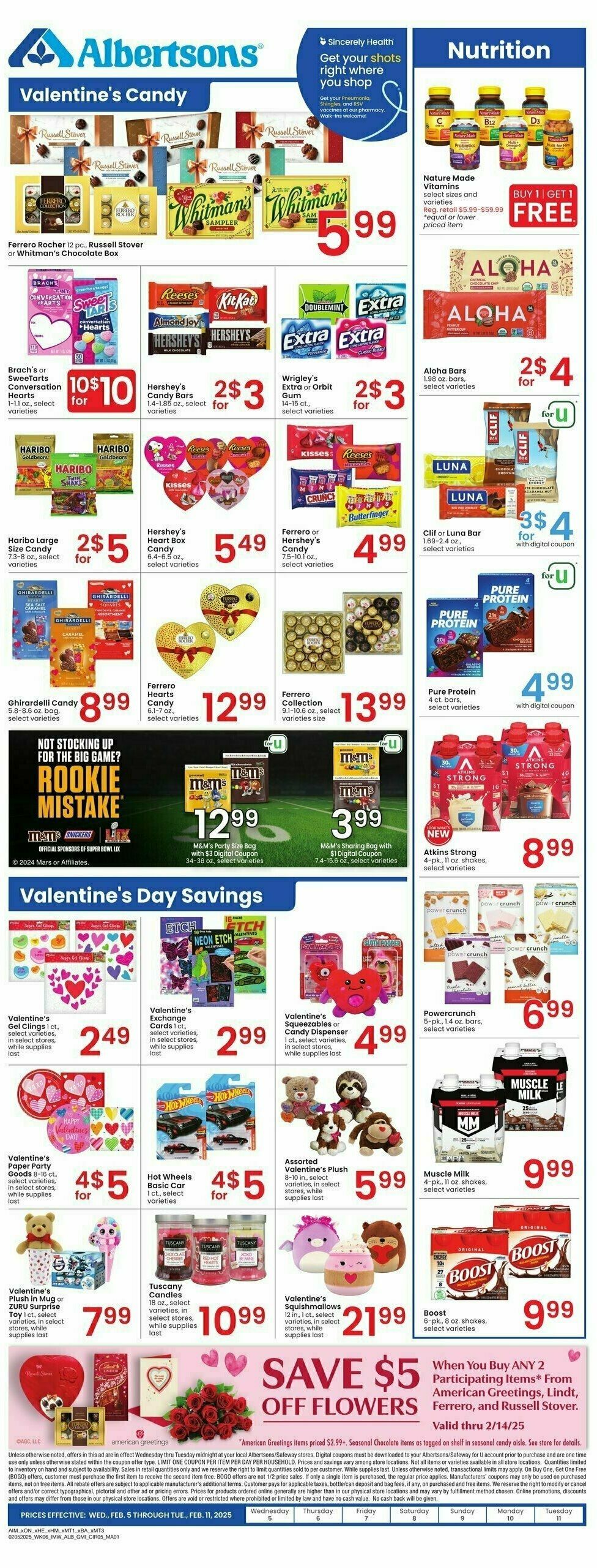 Albertsons Weekly Ad from February 5