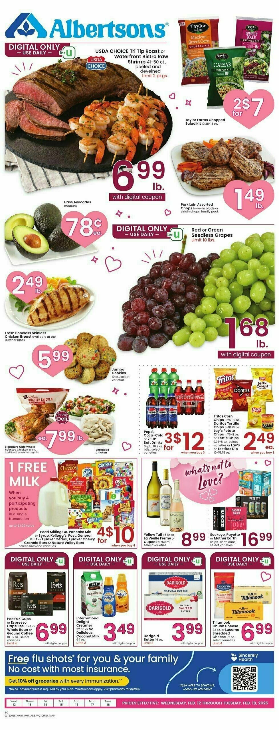 Albertsons Weekly Ad from February 12