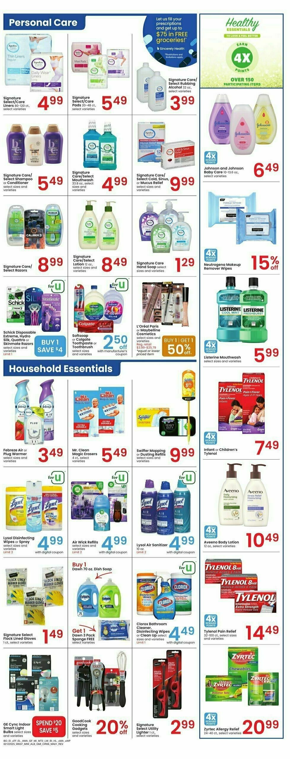 Albertsons Weekly Ad from February 12