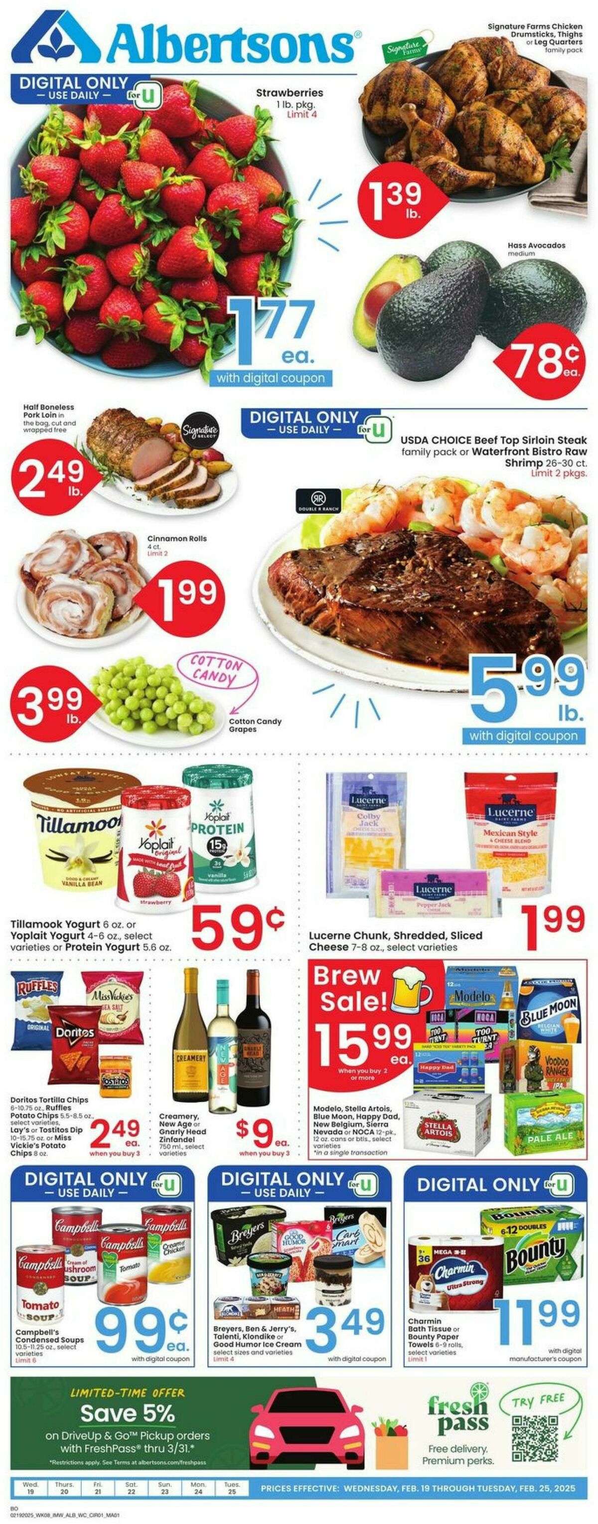 Albertsons Weekly Ad from February 19