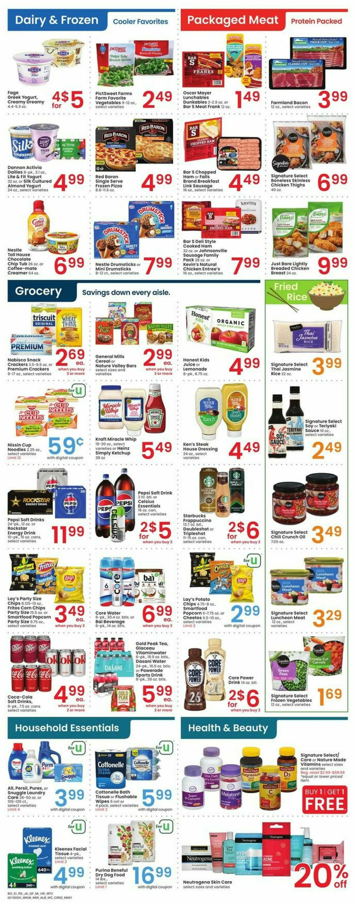 Albertsons Weekly Ad from February 19