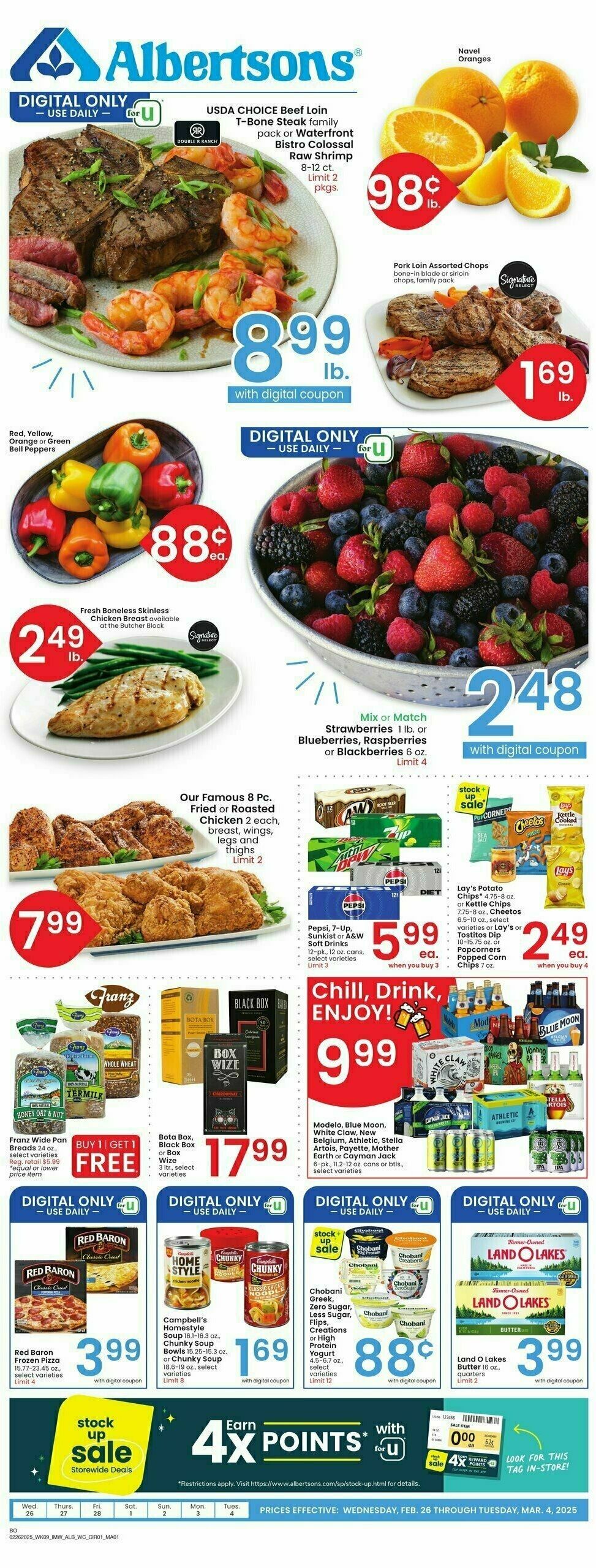 Albertsons Weekly Ad from February 26