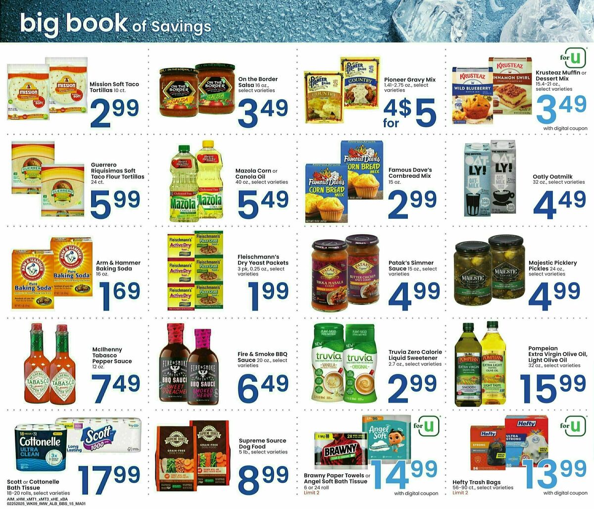 Albertsons Big Book of Savings Weekly Ad from February 25