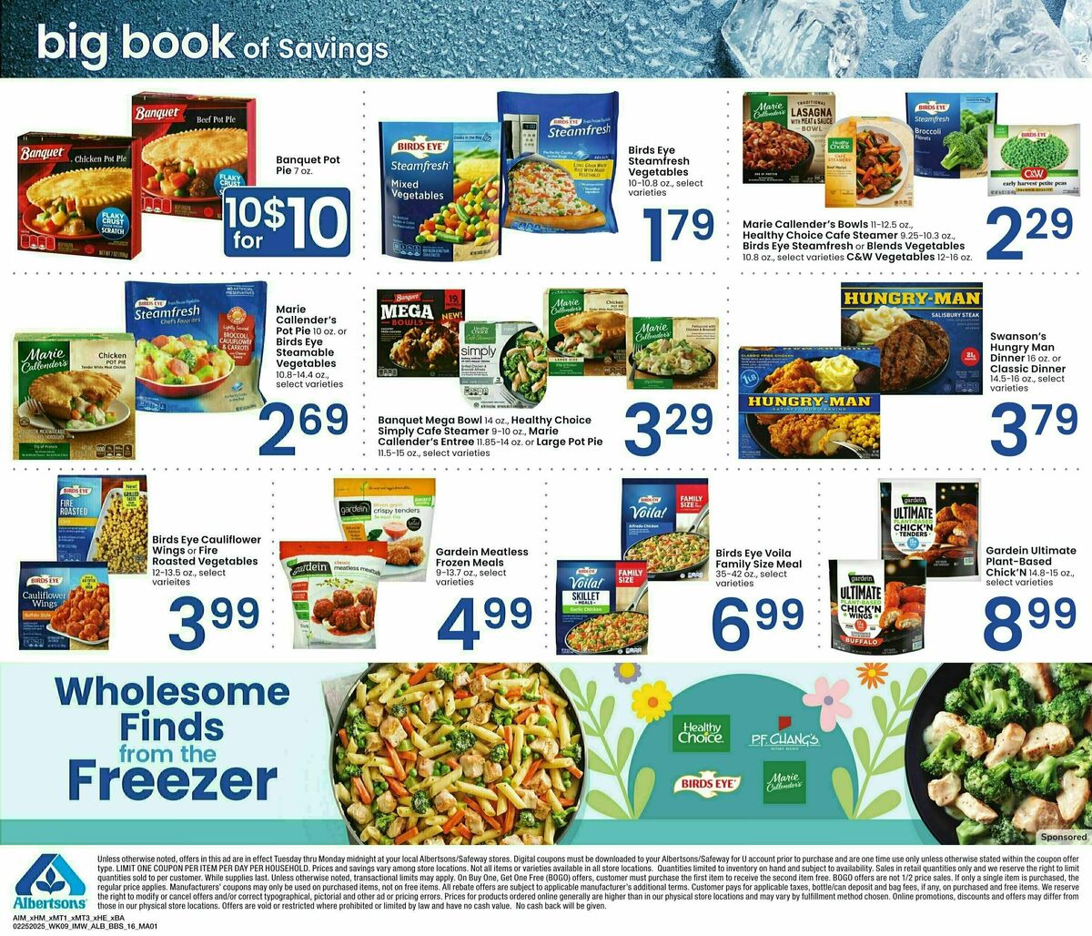 Albertsons Big Book of Savings Weekly Ad from February 25