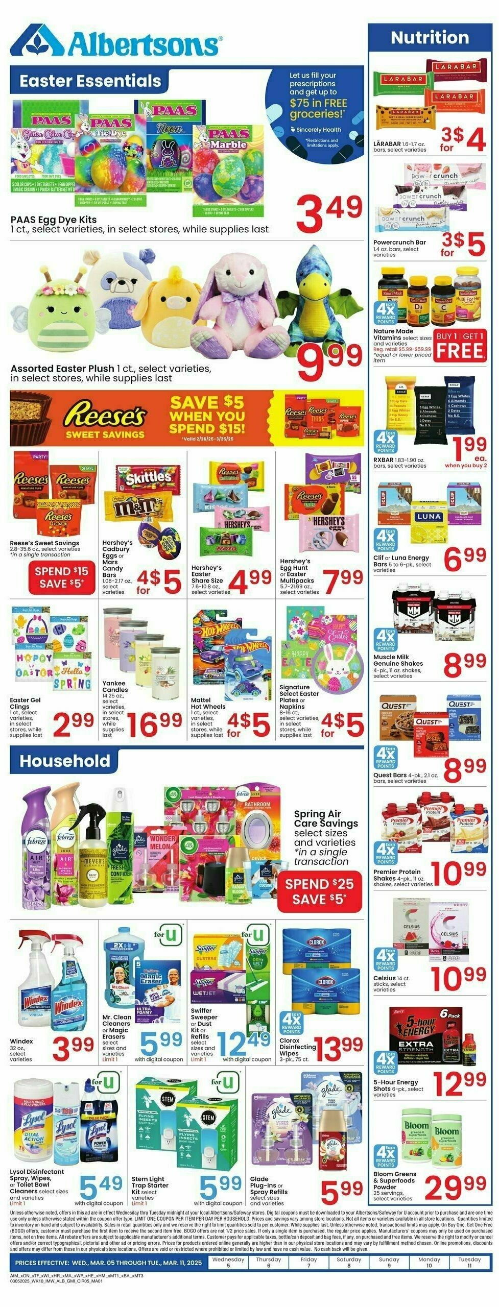 Albertsons Weekly Ad from March 5