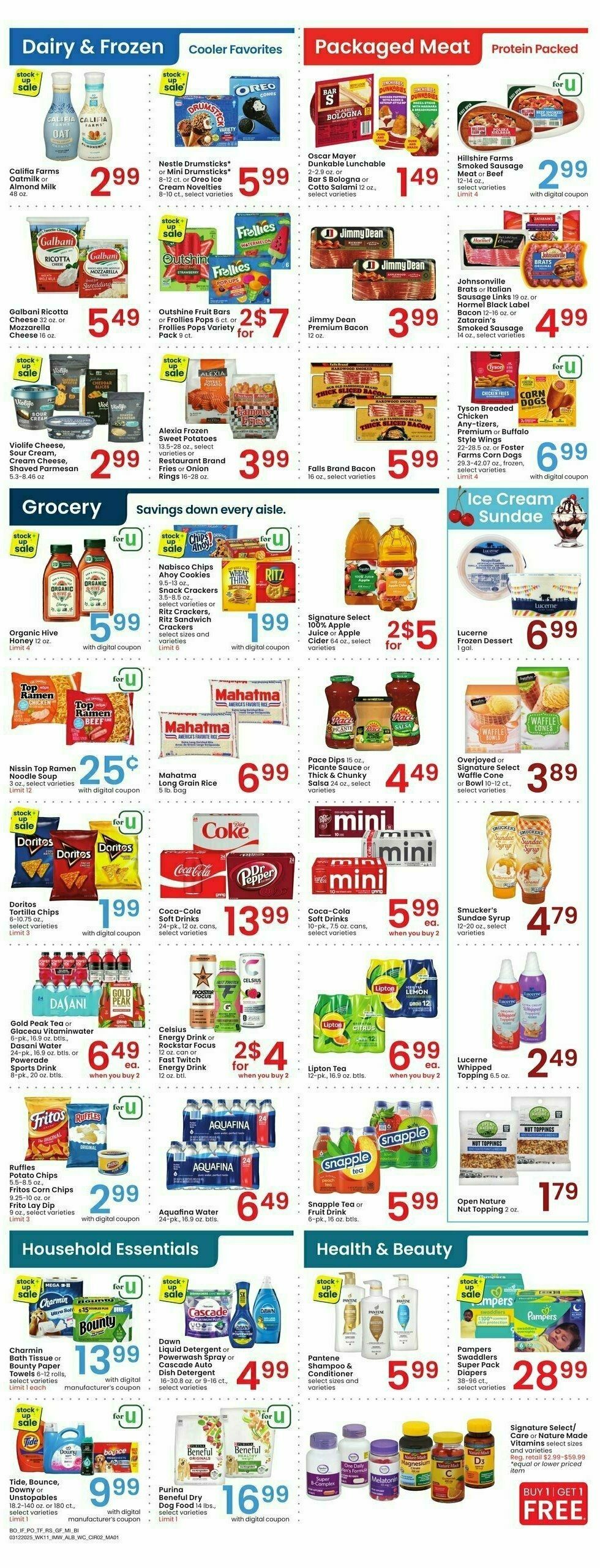 Albertsons Weekly Ad from March 12
