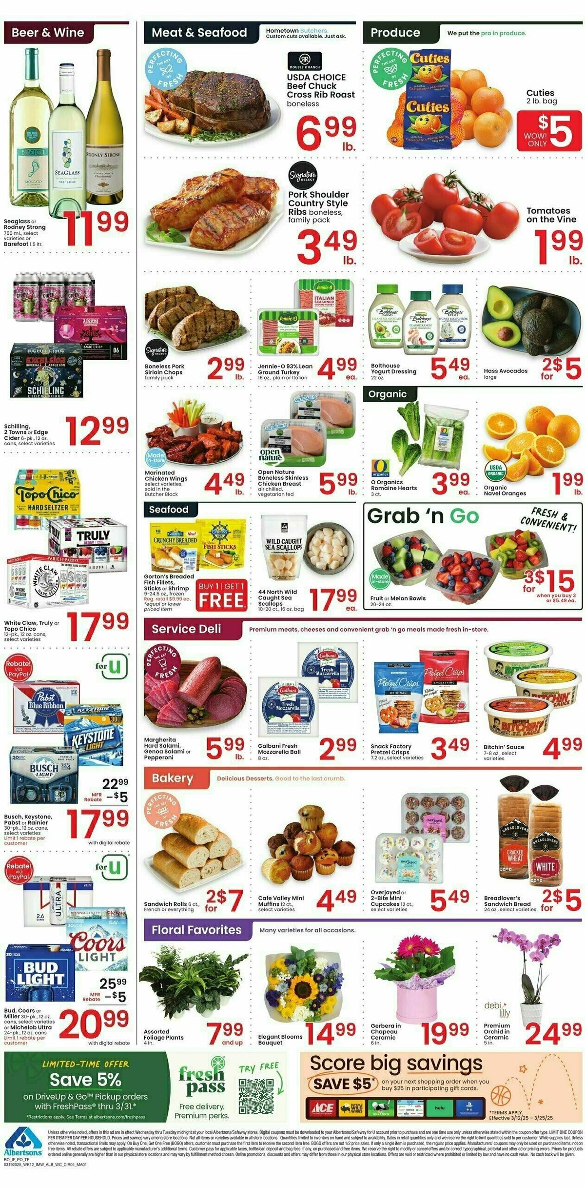 Albertsons Weekly Ad from March 19