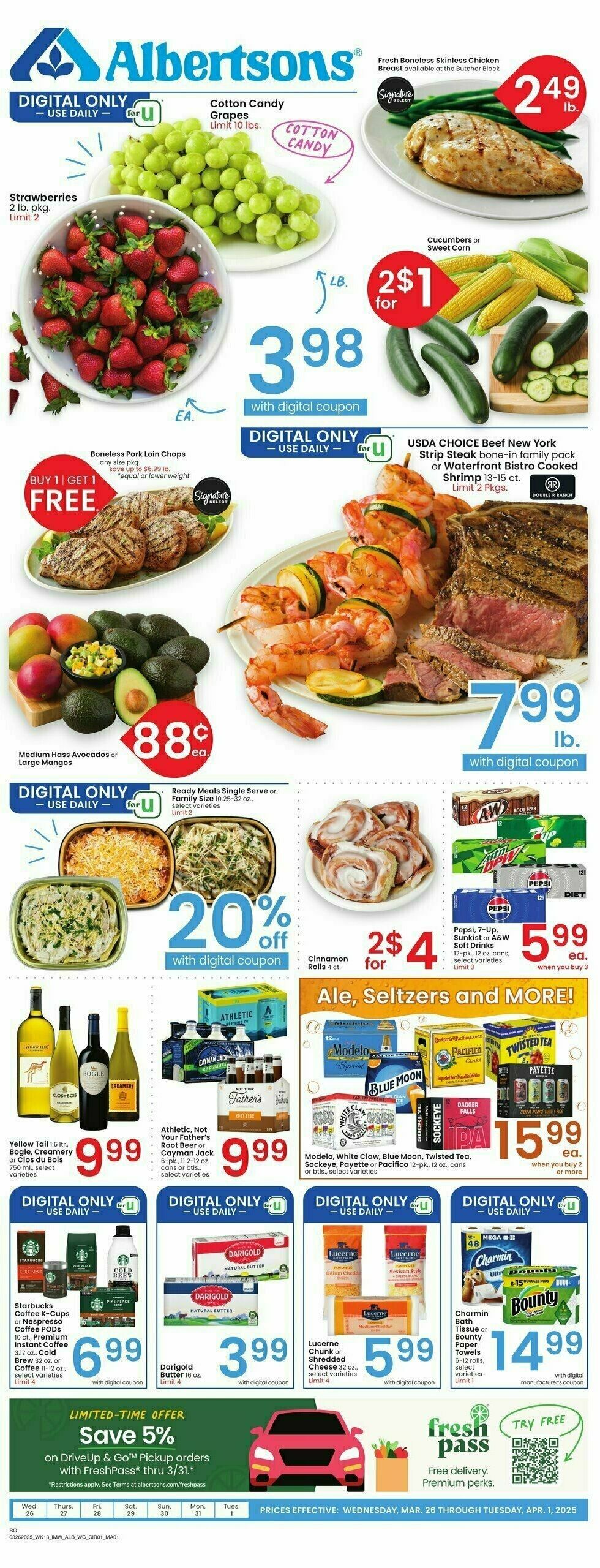 Albertsons Weekly Ad from March 26